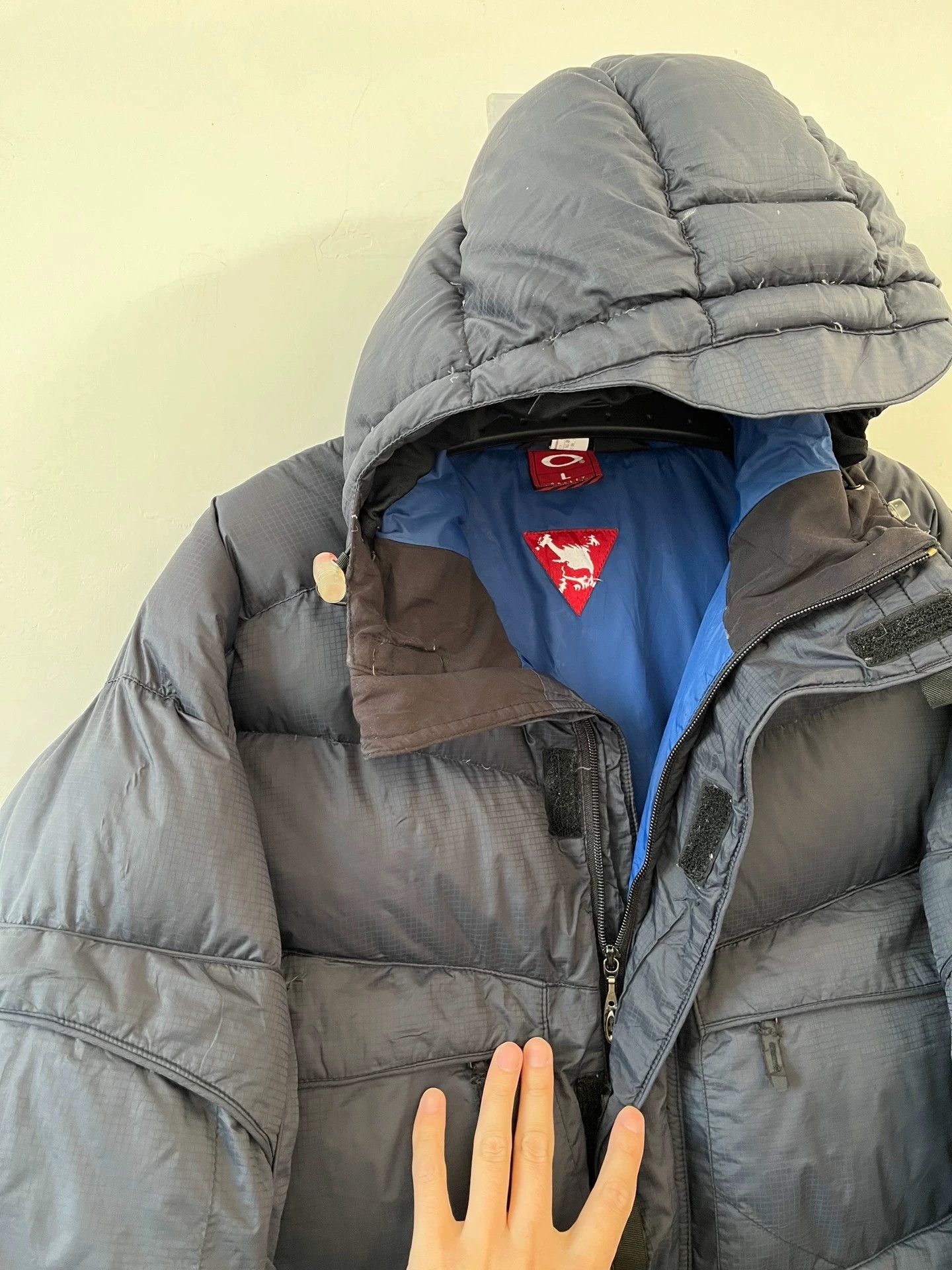 Oakley Oakley Vintage 00s Down Jacket L Size US L / EU 52-54 / 3 - 3 Thumbnail
