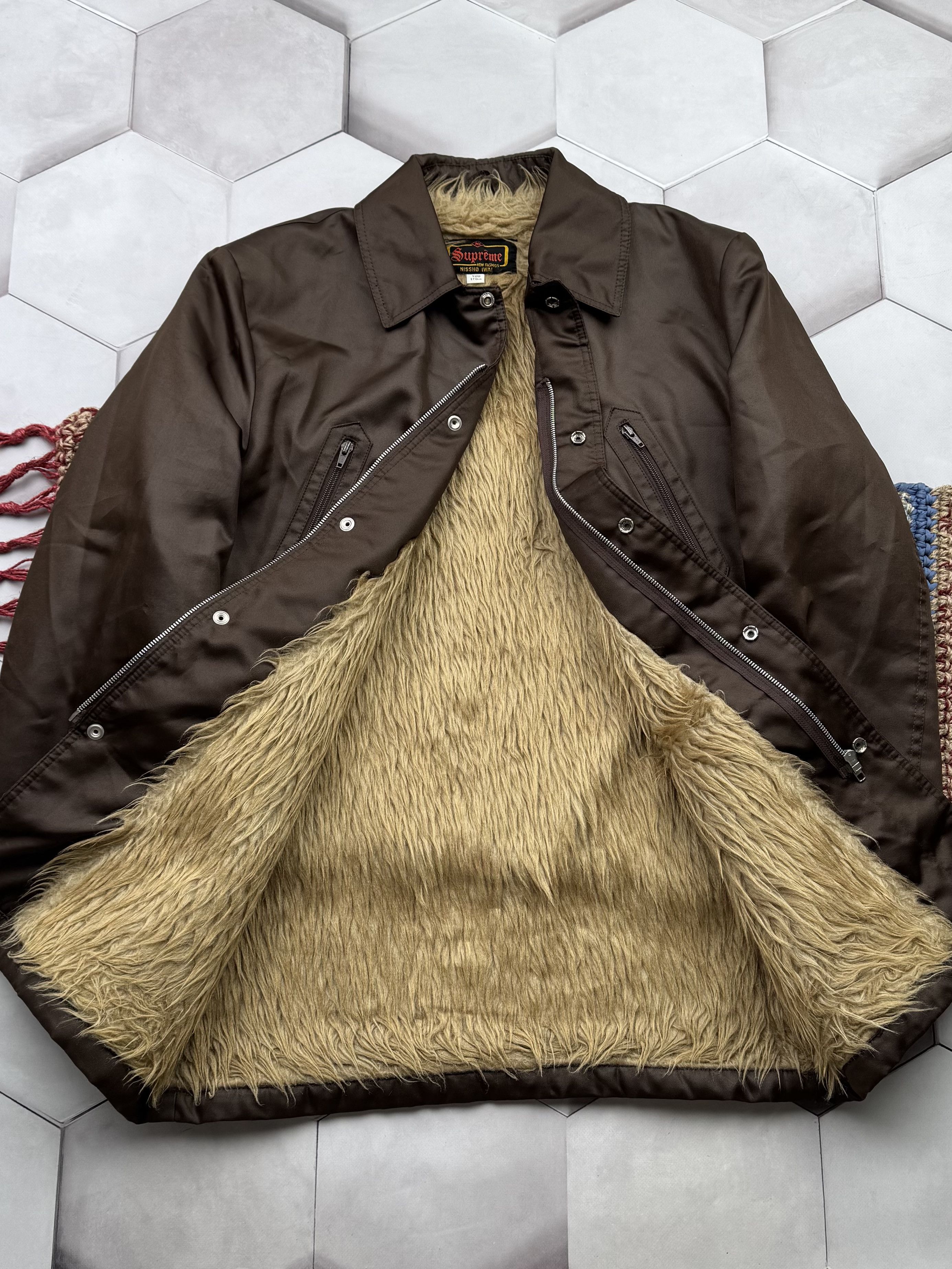 Japanese Brand Vintage Jacket With Faux Fur (E4) Size US XL / EU 56 / 4 - 5 Thumbnail