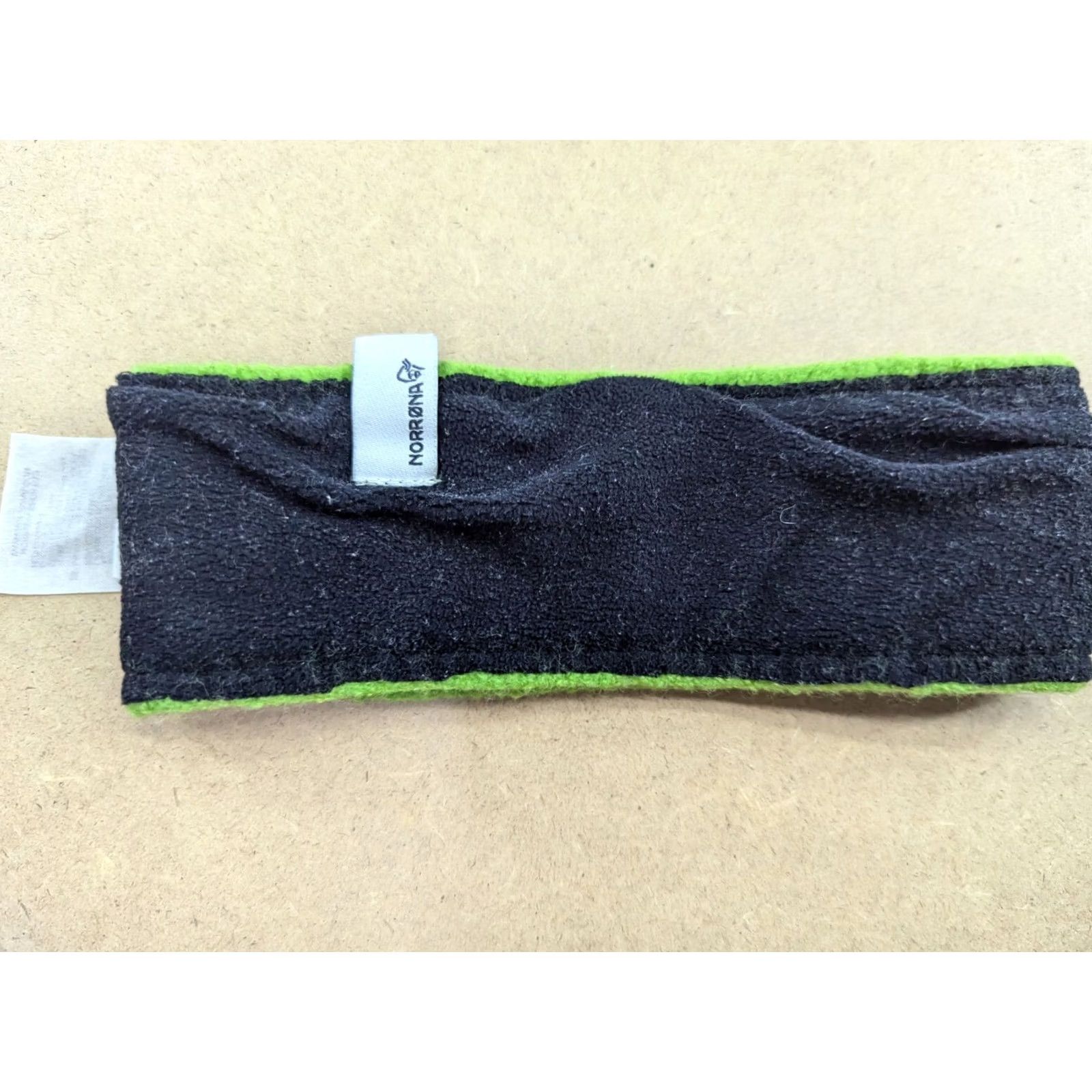 Vintage Norrona /29 Logo 100% Merino Wool Headband S Green Lined Jungle Fever Womens Headband Size ONE SIZE - 6 Thumbnail