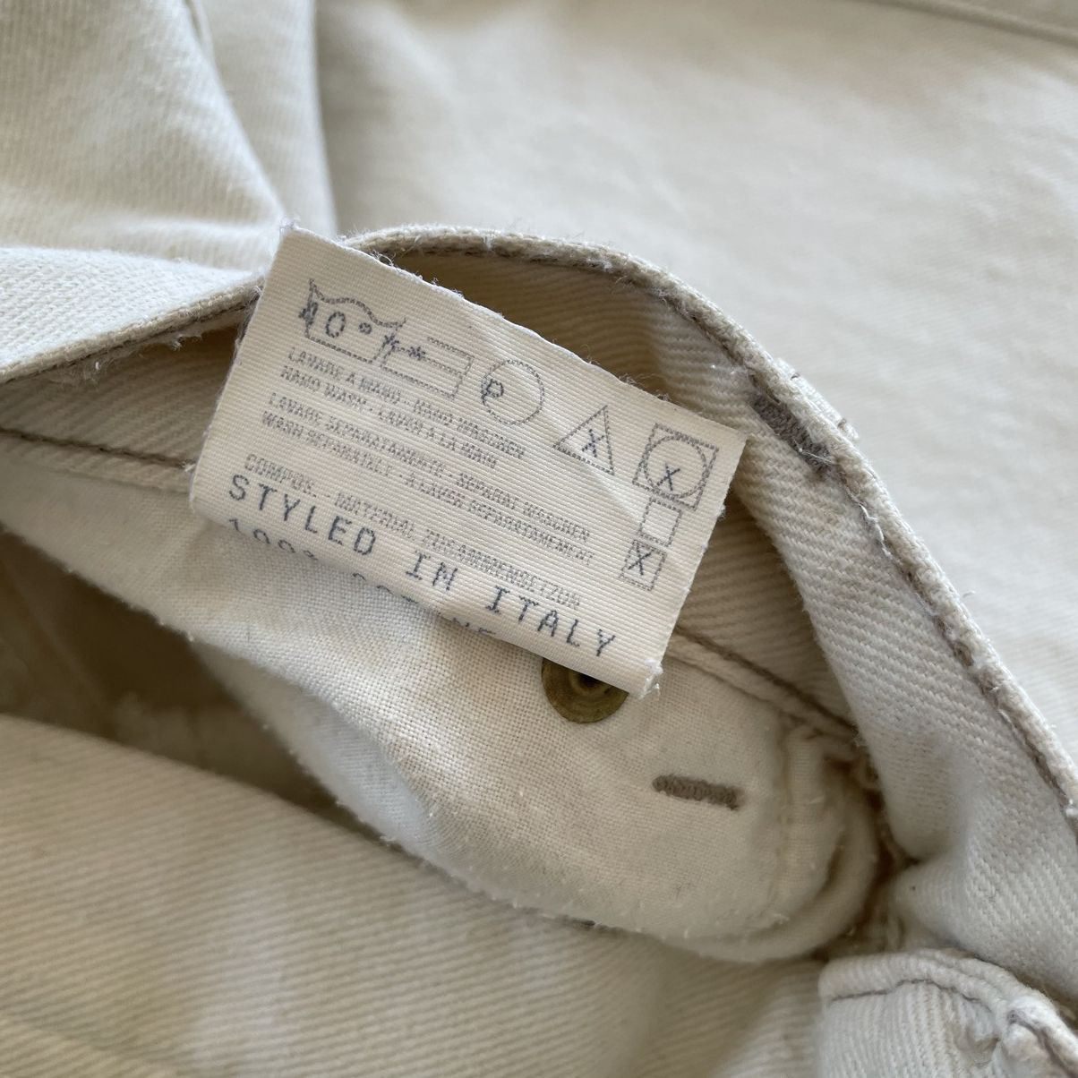 Other × Vintage Vintage beige denim pants marines y2k 38x32 Size US 32 / EU 48 - 8 Thumbnail