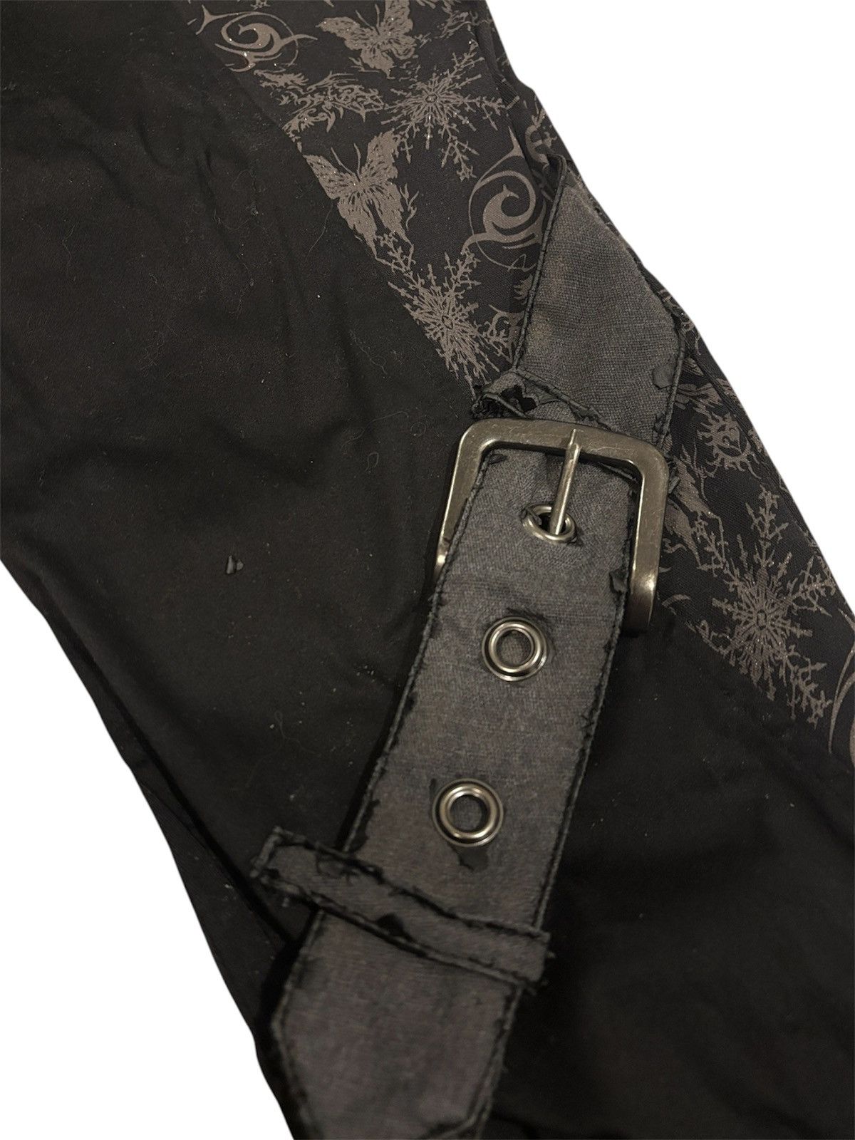 Sex Pot ReVeNGe Sixth Buckle Mini Flared Trousers Size US 30 / EU 46 - 3 Thumbnail