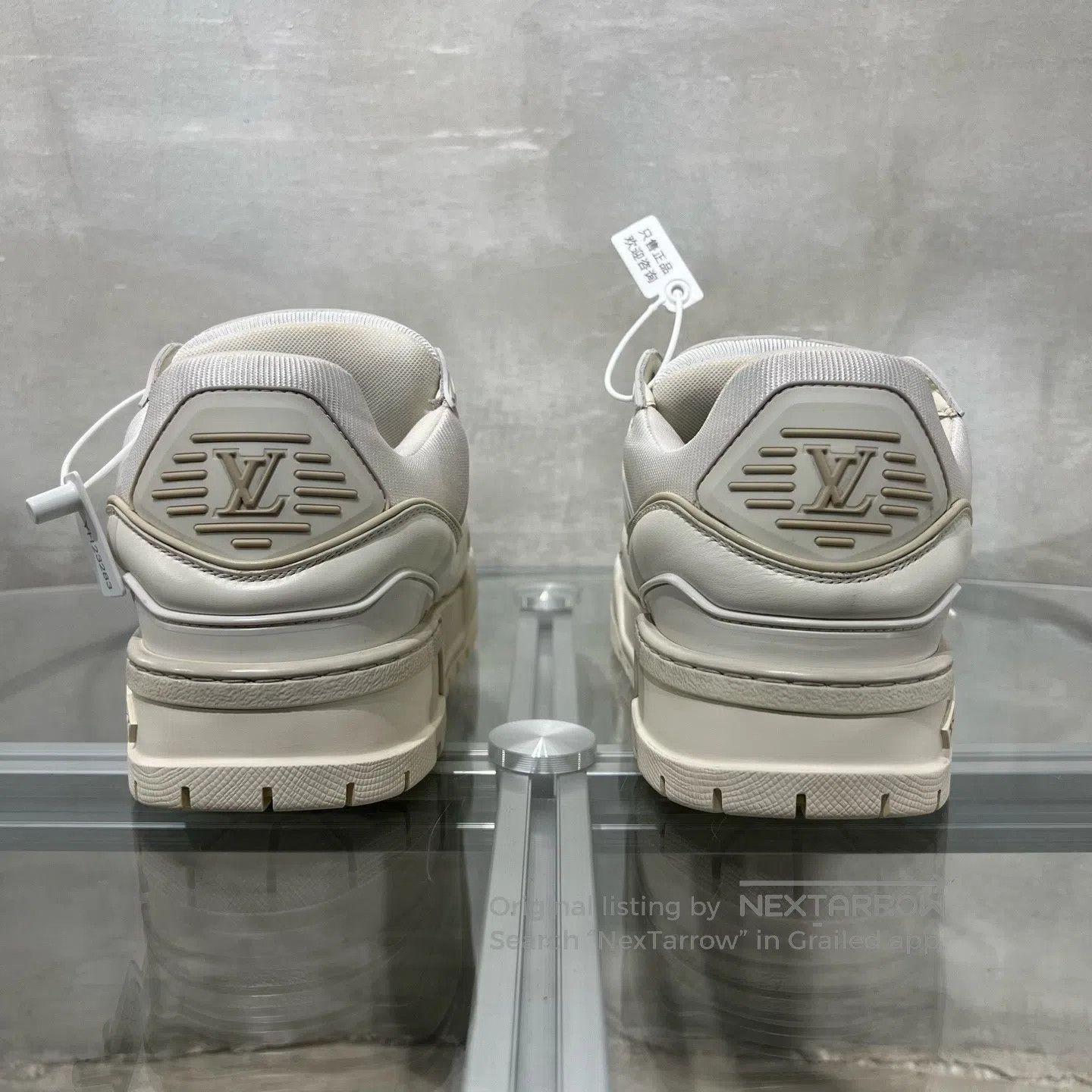 Louis Vuitton Louis Vuitton Trainer White Fat Ding shoes Size US 7 / EU 40 - 6 Thumbnail