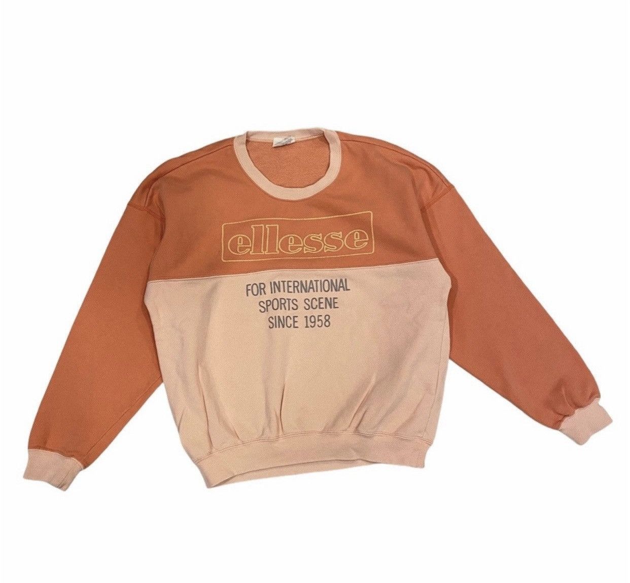 Ellesse × Vintage Ellesse 90s Sweatshirt Vintage Big Logo Size US XS / EU 42 / 0 - 1 Thumbnail