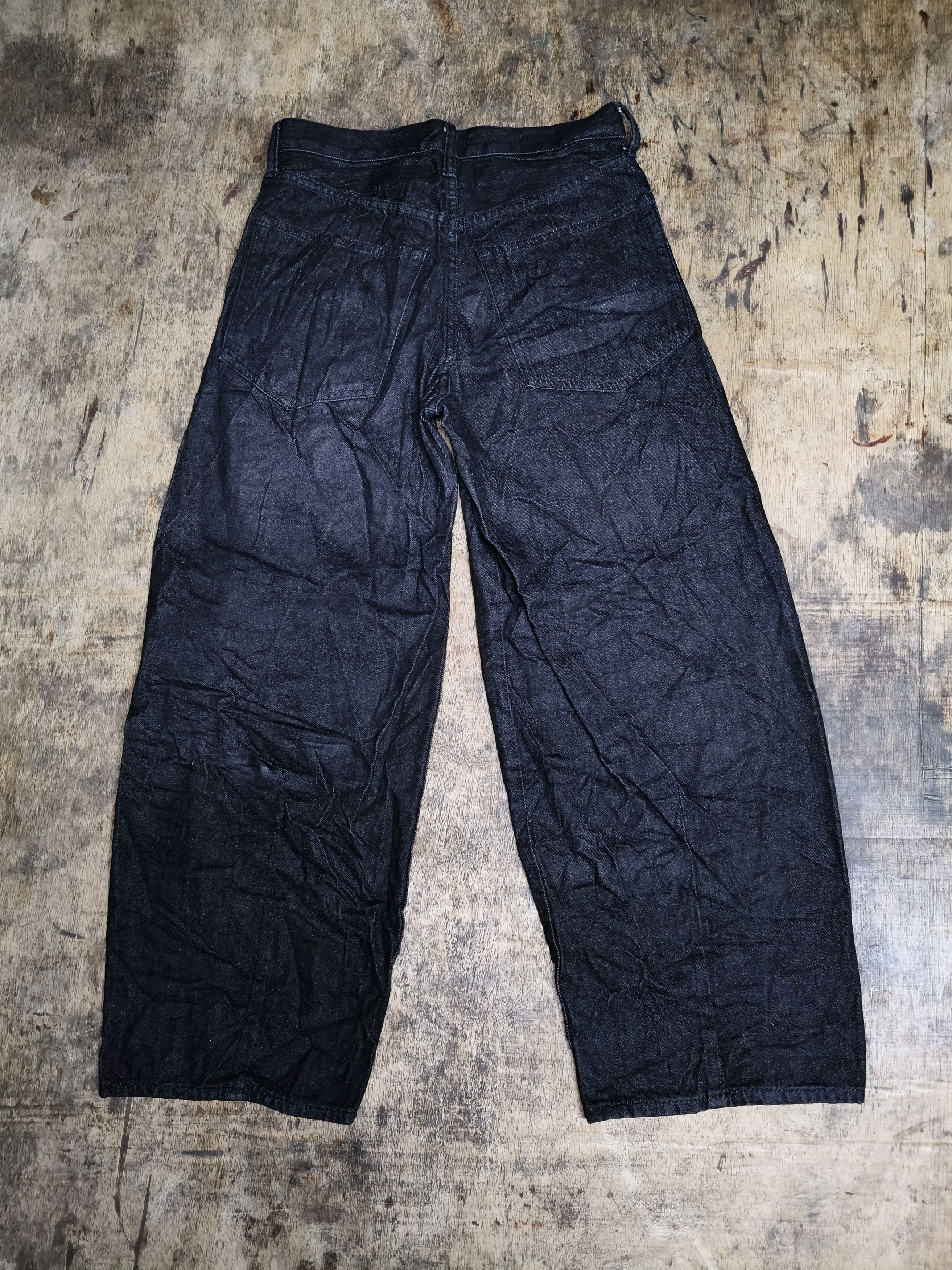 GU Gu Beige Denim Pants Size 29" - 2 Thumbnail