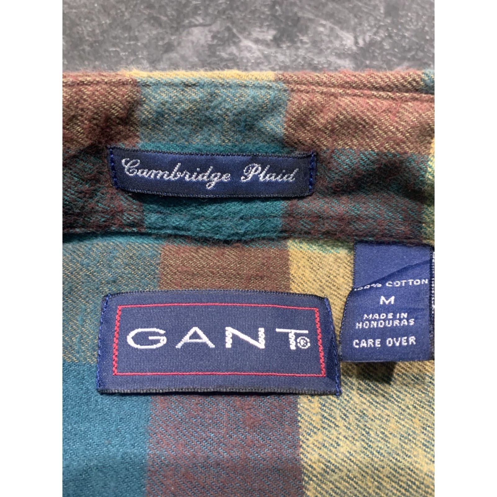 Gant Vintage Gant Shirt Mens Medium M Cambridge Plaid Flannel Long Sleeve Outdoor Size US M / EU 48-50 / 2 - 7 Thumbnail