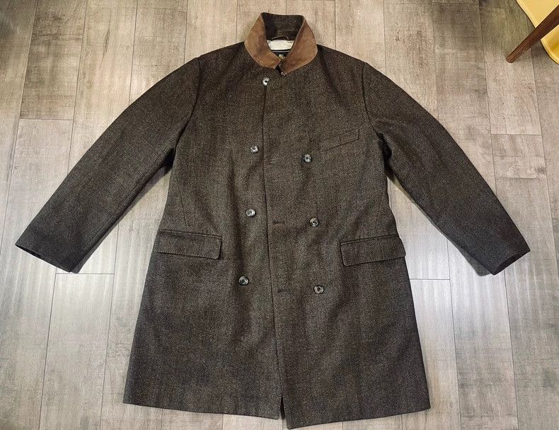 Loro Piana LORO PIANA Wool polo coat windbreaker jacket Size US L / EU 52-54 / 3 - 2 Thumbnail