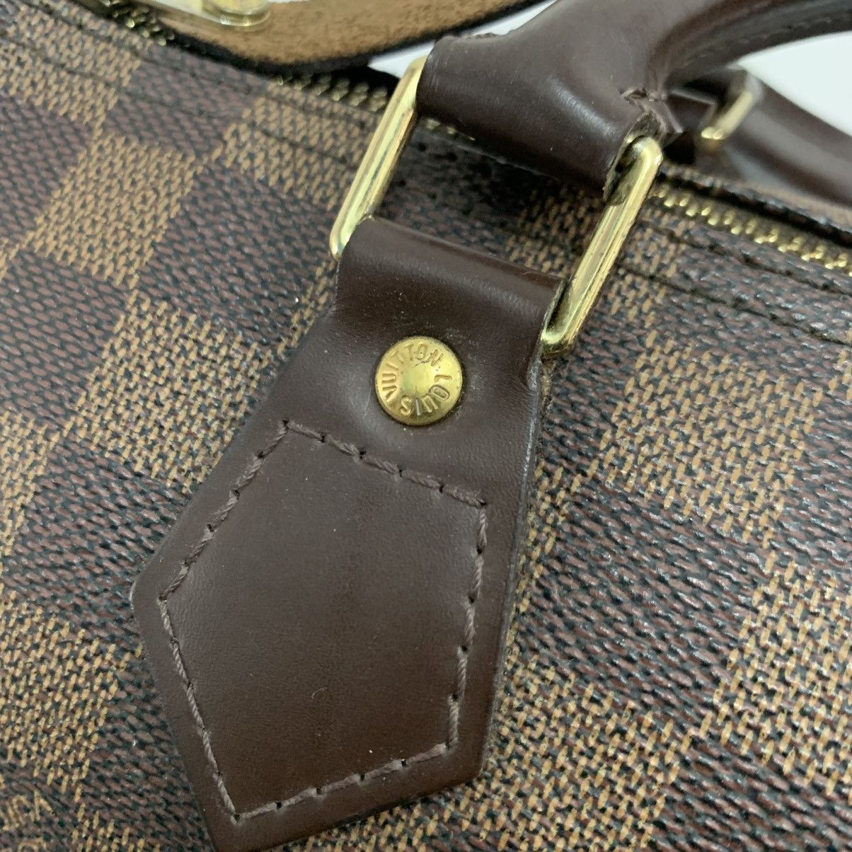 Louis Vuitton Authentic Louis Vuitton Speedy 30 Damier Ebene Size ONE SIZE - 7 Thumbnail