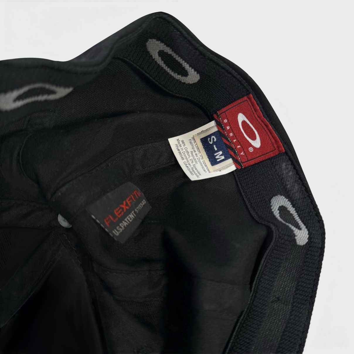 Oakley × Vintage RARE 2000's vintage Oakley black & red coton cap Size ONE SIZE - 5 Thumbnail
