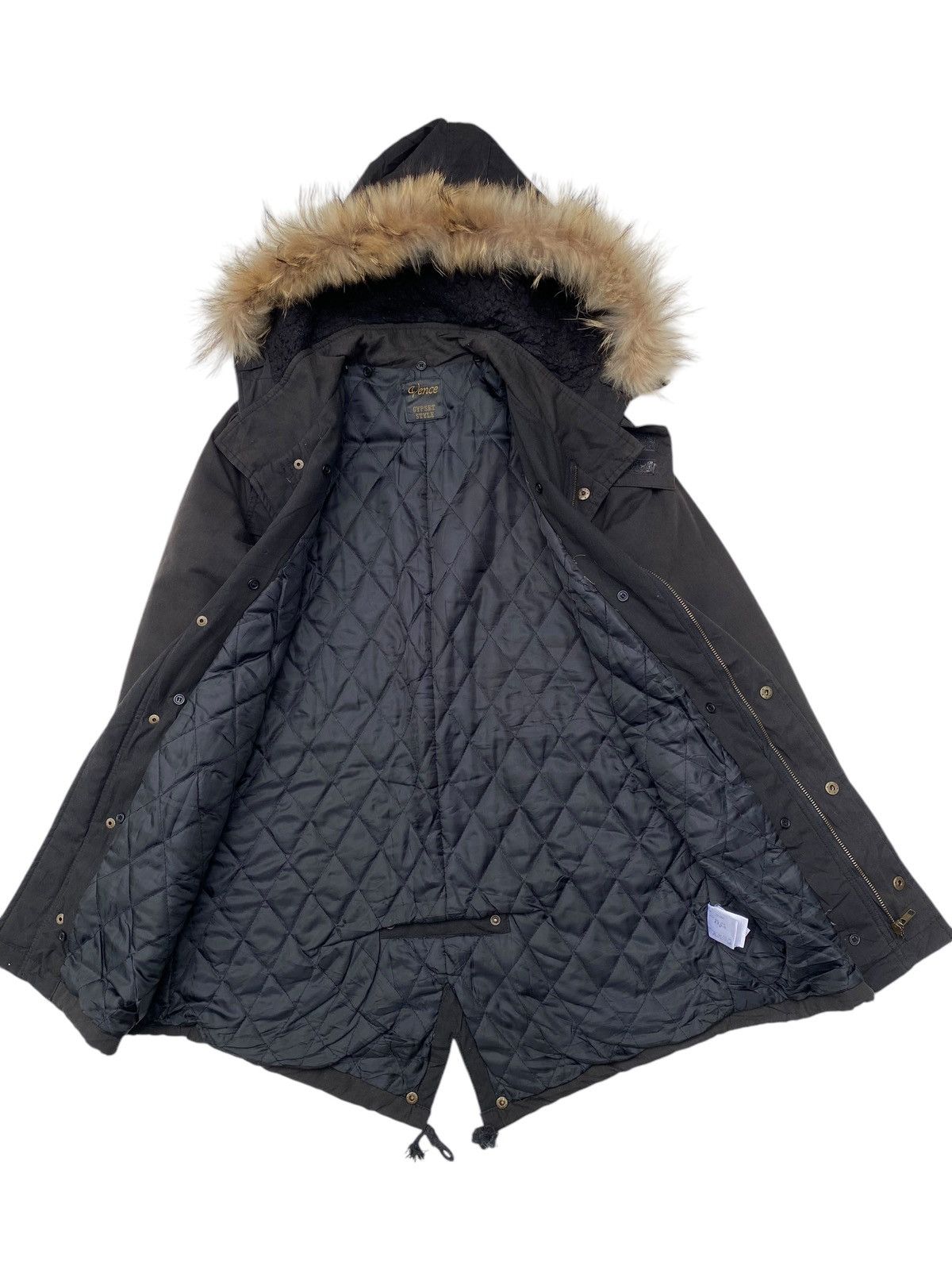 Japanese Brand × Vintage Vtg Vence Gyset Style Jacket Fur Size US L / EU 52-54 / 3 - 2 Thumbnail