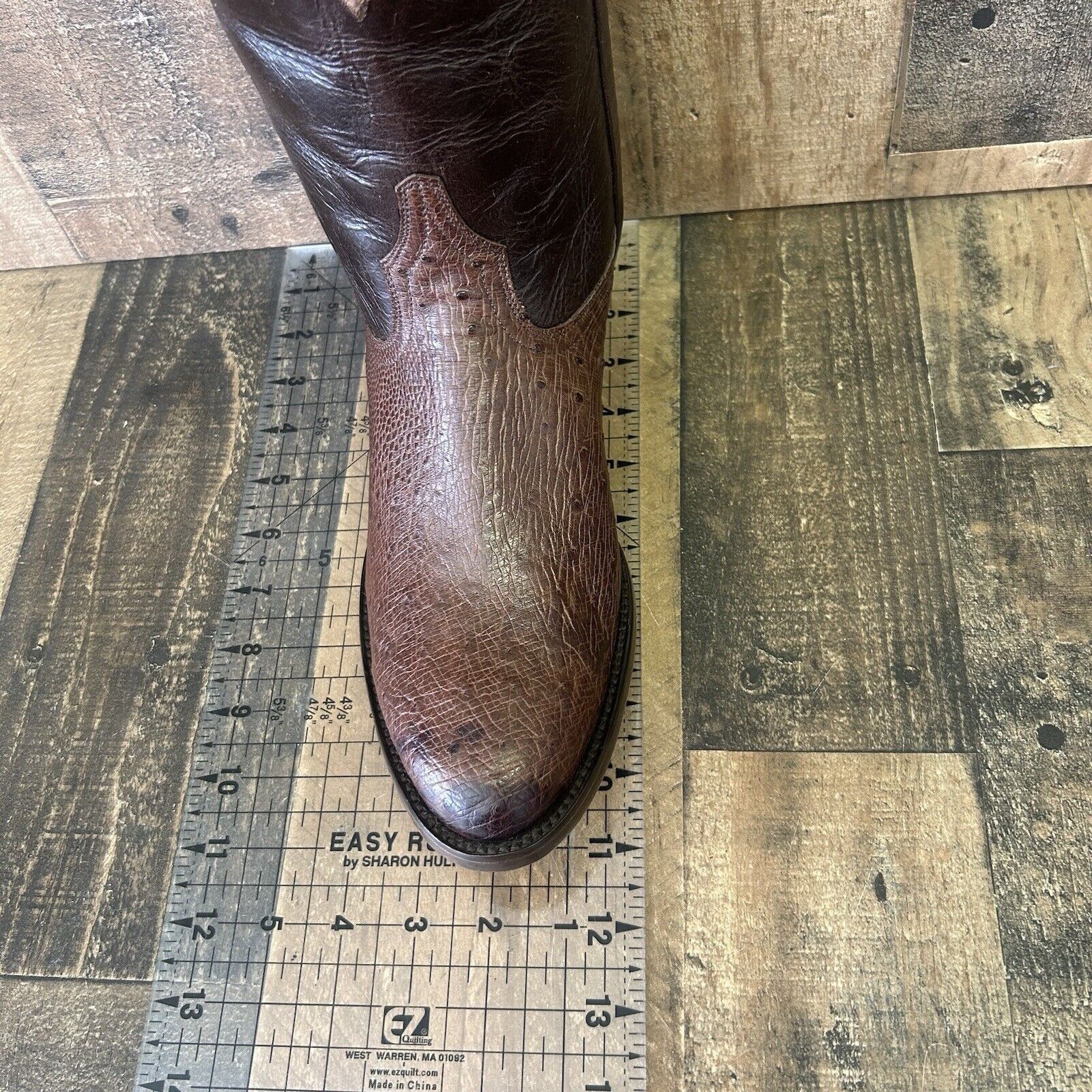 Old Gringo Old Gringo Smooth Ostrich Western Cowboy Boots Mens 9 D Size US 9 / EU 42 - 4 Thumbnail
