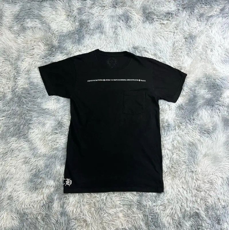 Chrome Hearts Chrome Hearts Black Cotton Men's T-Shirt 0089 Size US M / EU 48-50 / 2 - 1 Thumbnail