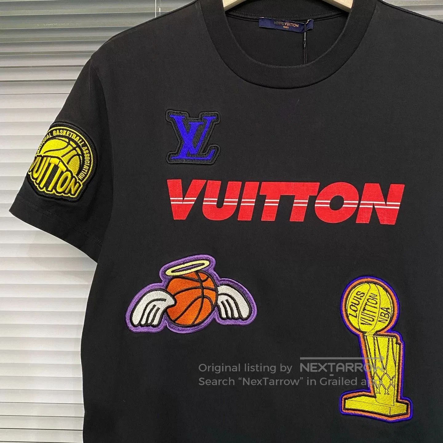 Louis Vuitton LV NBA Collaboration Short-Sleeve T-Shirt. Size US S / EU 44-46 / 1 - 3 Thumbnail