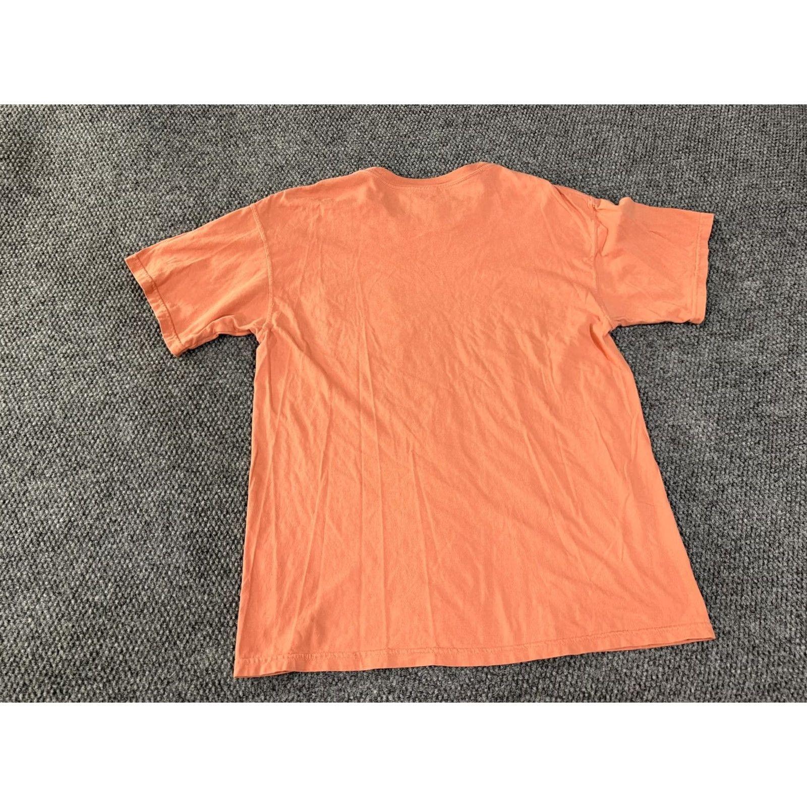 Comfort Colors Comfort Colors Shirt Mens L Orange Glitter Monogram Pocket Tee T-Shirt Size US L / EU 52-54 / 3 - 7 Thumbnail
