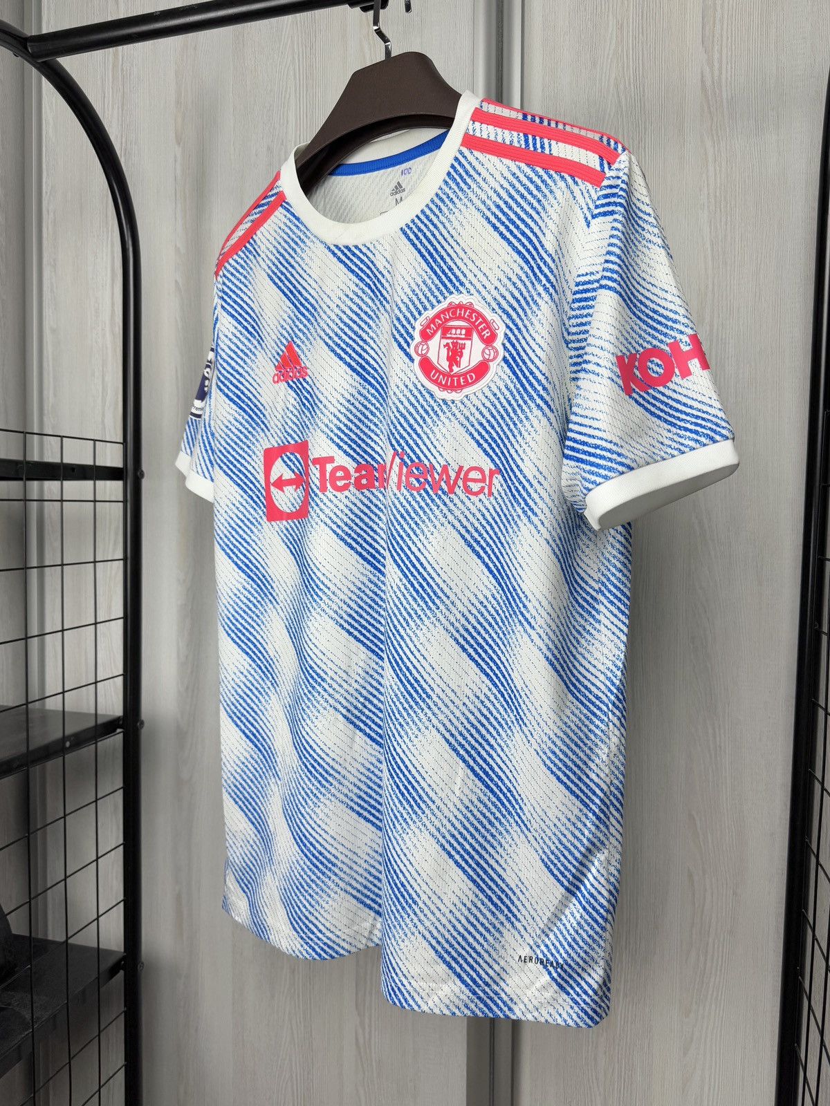 Adidas ADIDAS MANCHESTER UNITED 2021 2022 #11 GREENWOOD AWAY JERSEY Size US M / EU 48-50 / 2 - 8 Thumbnail