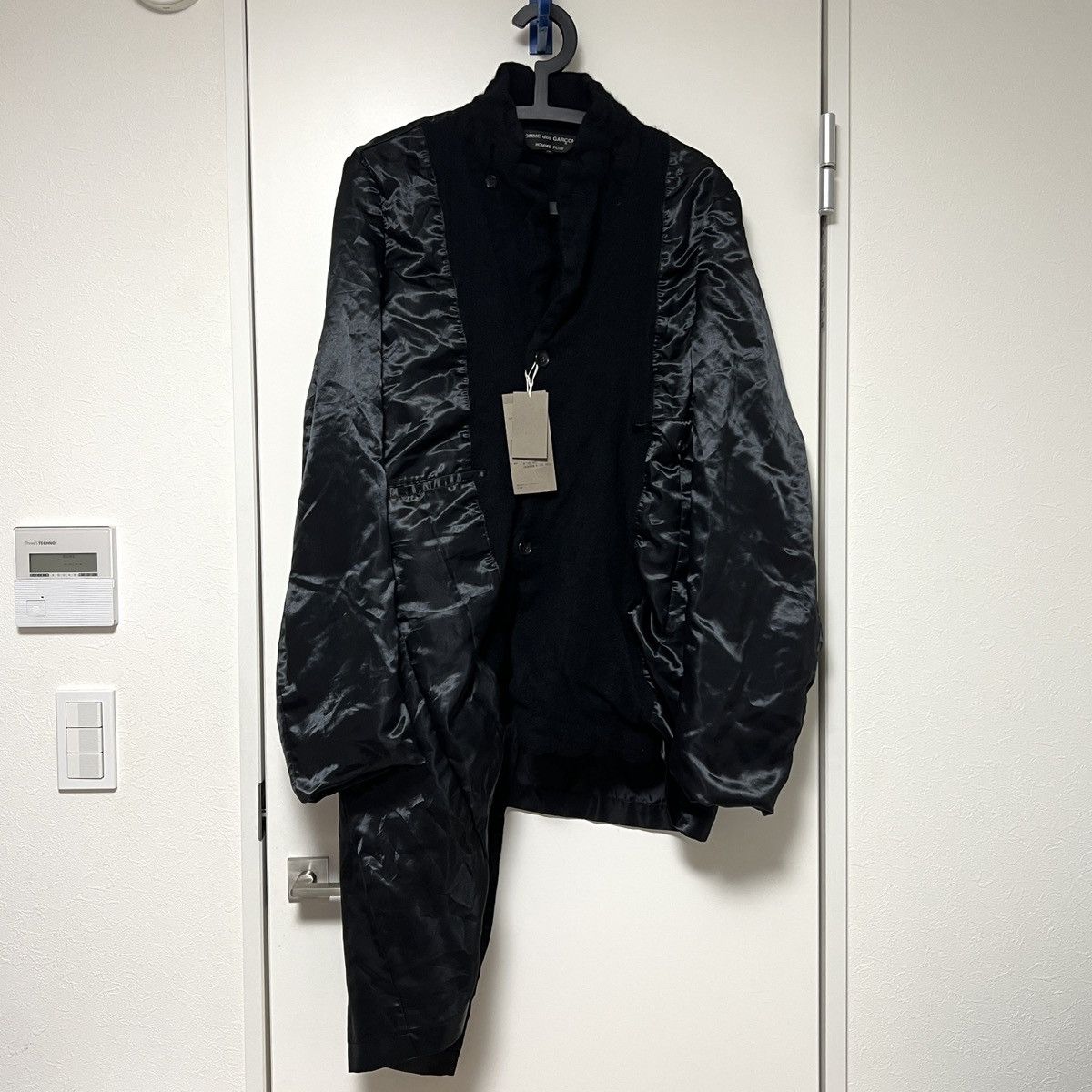 Comme des Garcons Homme Plus AW21 Inside Out Wool Coat Size US XS / EU 42 / 0 - 2 Thumbnail