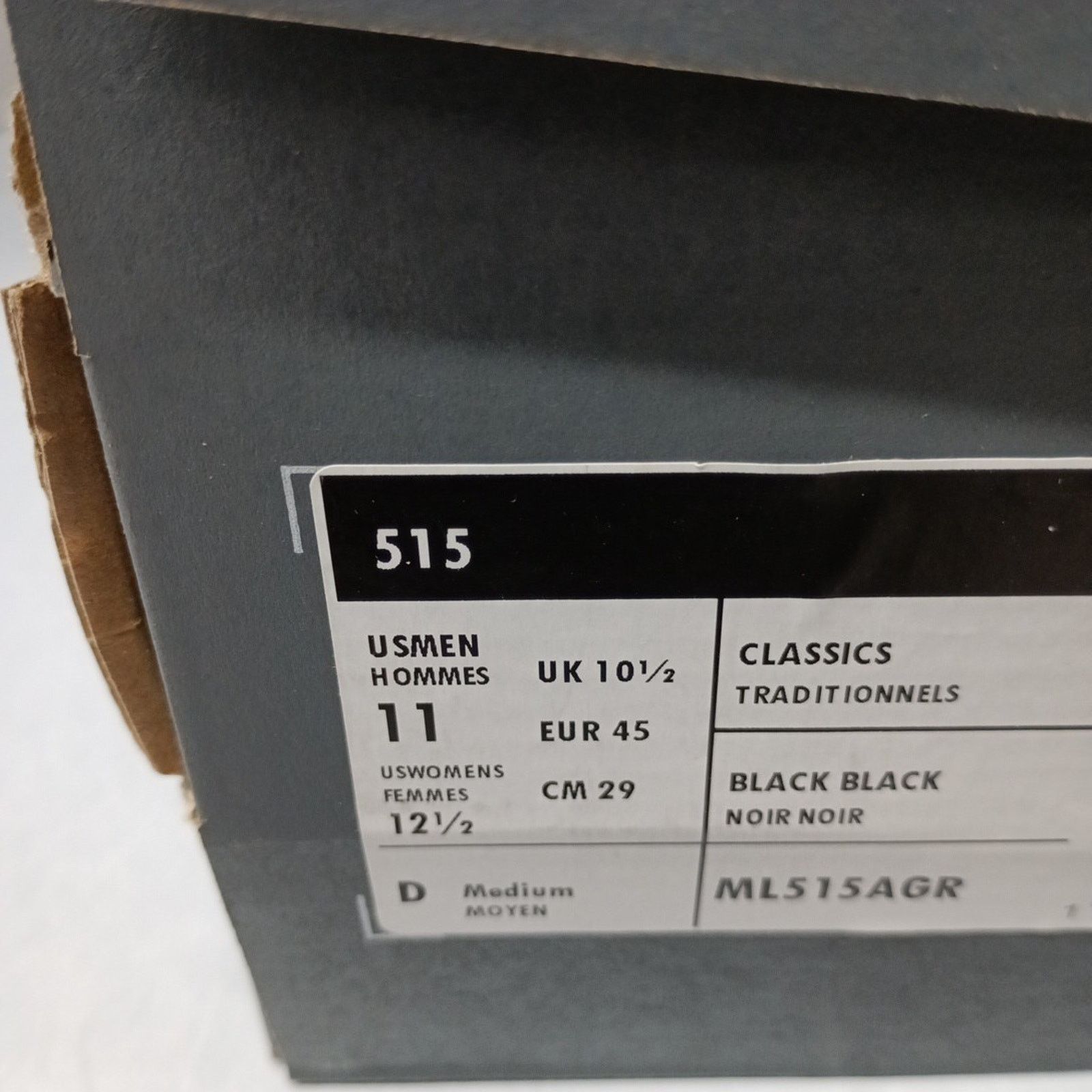 New Balance New Balance 515 Classics Sneakers Men’s Size 11 Black Size US 11 / EU 44 - 8 Thumbnail