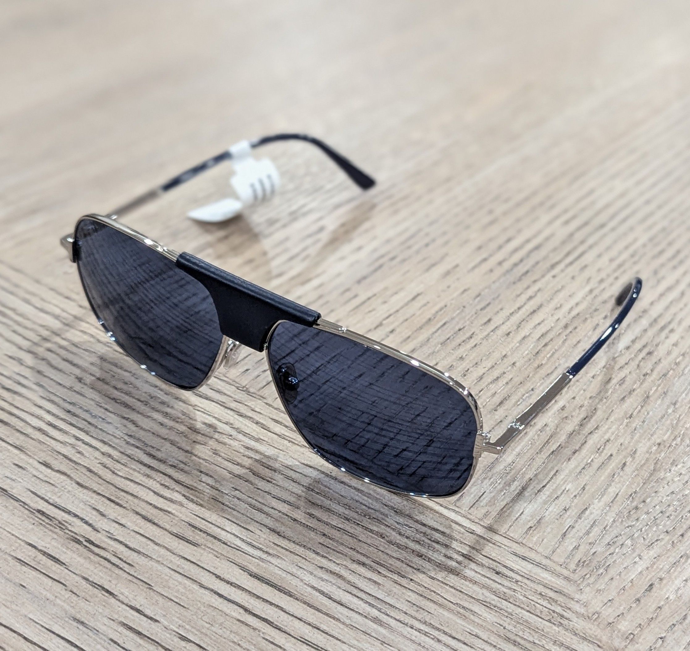 TOM FORD 62mm Aviator Sunglasses Gunmetal/Blue