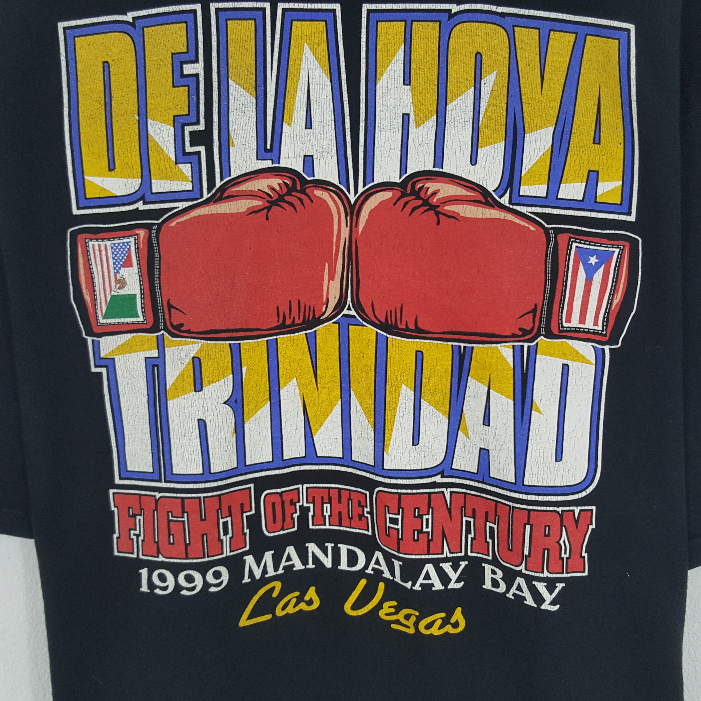 Vintage Vintage Dela Hoya Trinidad 1999 Las Vegas Tshirt Size US XXL / EU 58 / 5 - 2 Thumbnail