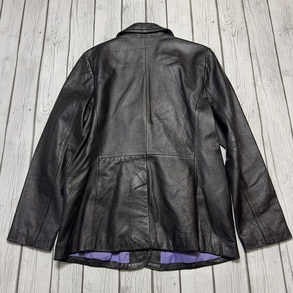Mossimo × Vintage Vintage Mossimo leather jacket Size M / US 6-8 / IT 42-44 - 2 Thumbnail