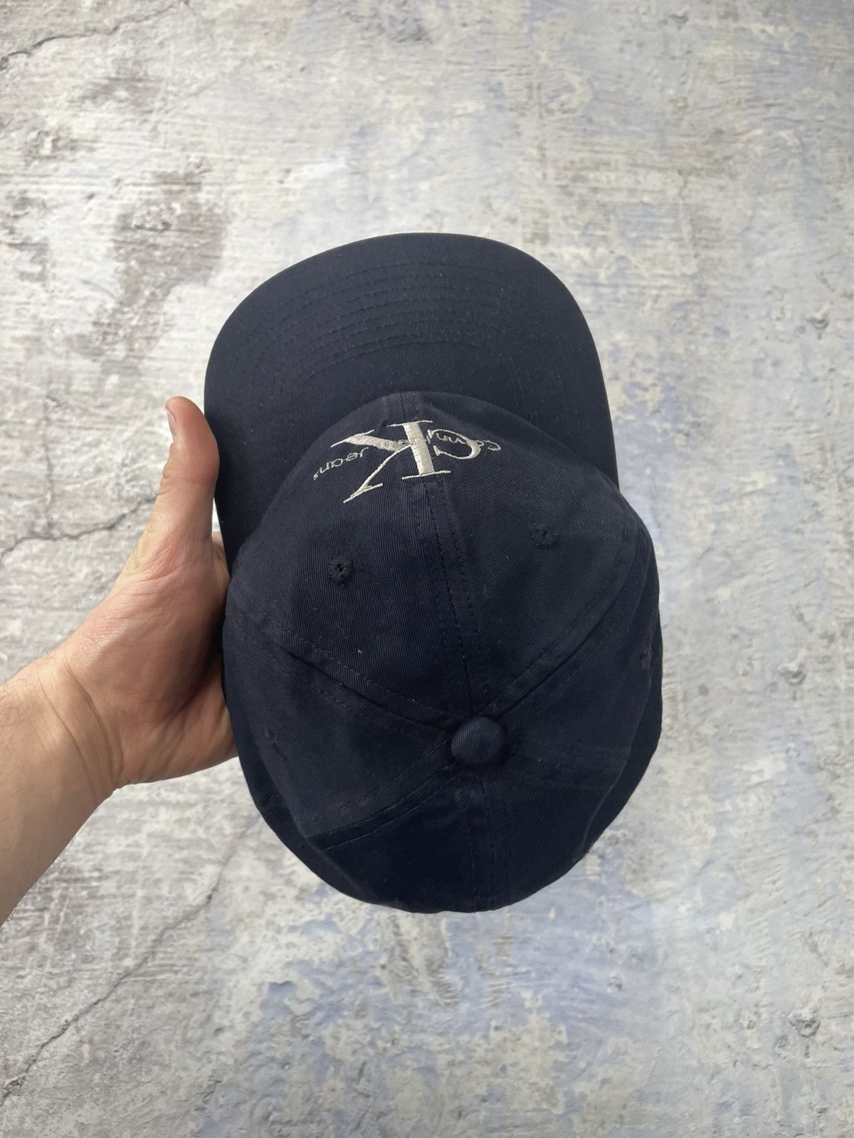 Calvin Klein × Vintage Calvin Klein vintage cap hat embroidered logo Size ONE SIZE - 3 Thumbnail