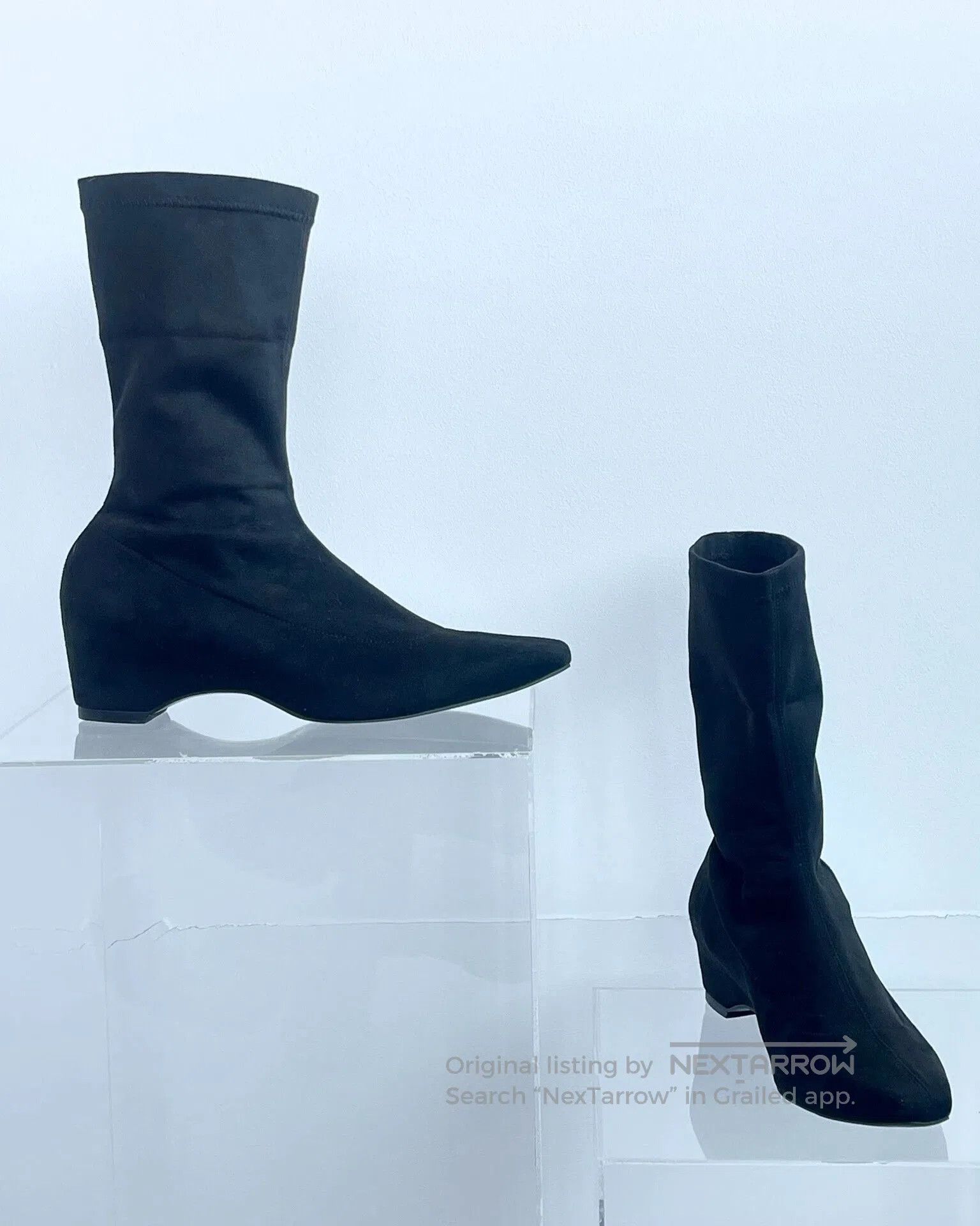 Issey Miyake Issey Miyake Suede Ankle Boots. Size US 7 / IT 37 - 2 Thumbnail