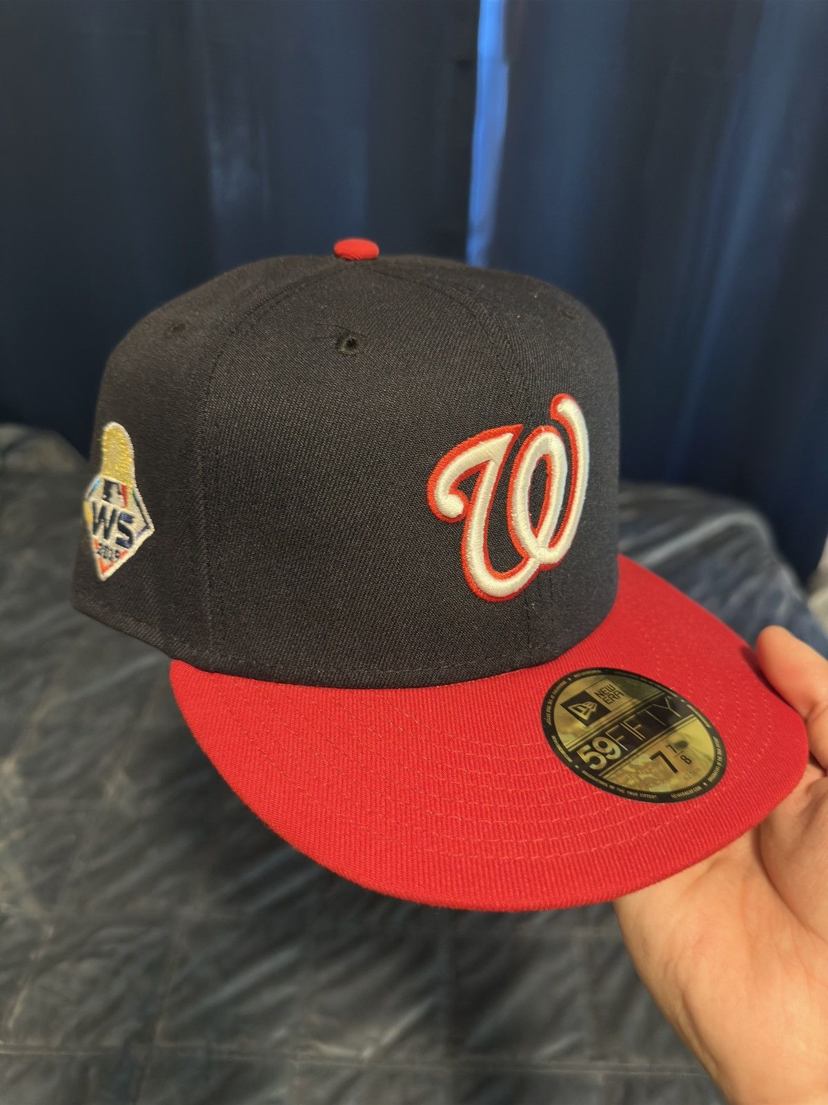 New Era New Era Washington Nationals 7 7/8 Fitted Hat Size ONE SIZE - 1 Thumbnail
