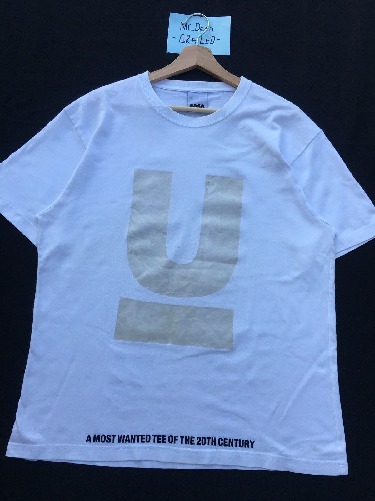 Undercover Rare Undercover U Logo A Most Wanted Tee of The 20th Century Size US L / EU 52-54 / 3 - 4 Thumbnail