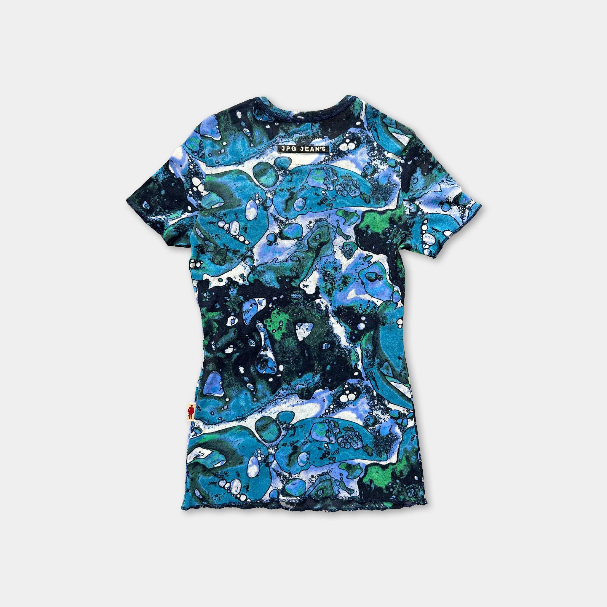 Jean Paul Gaultier Jean Paul Gaultier SS01 Bacteria Mesh Tee Size US M / EU 48-50 / 2 - 4 Thumbnail