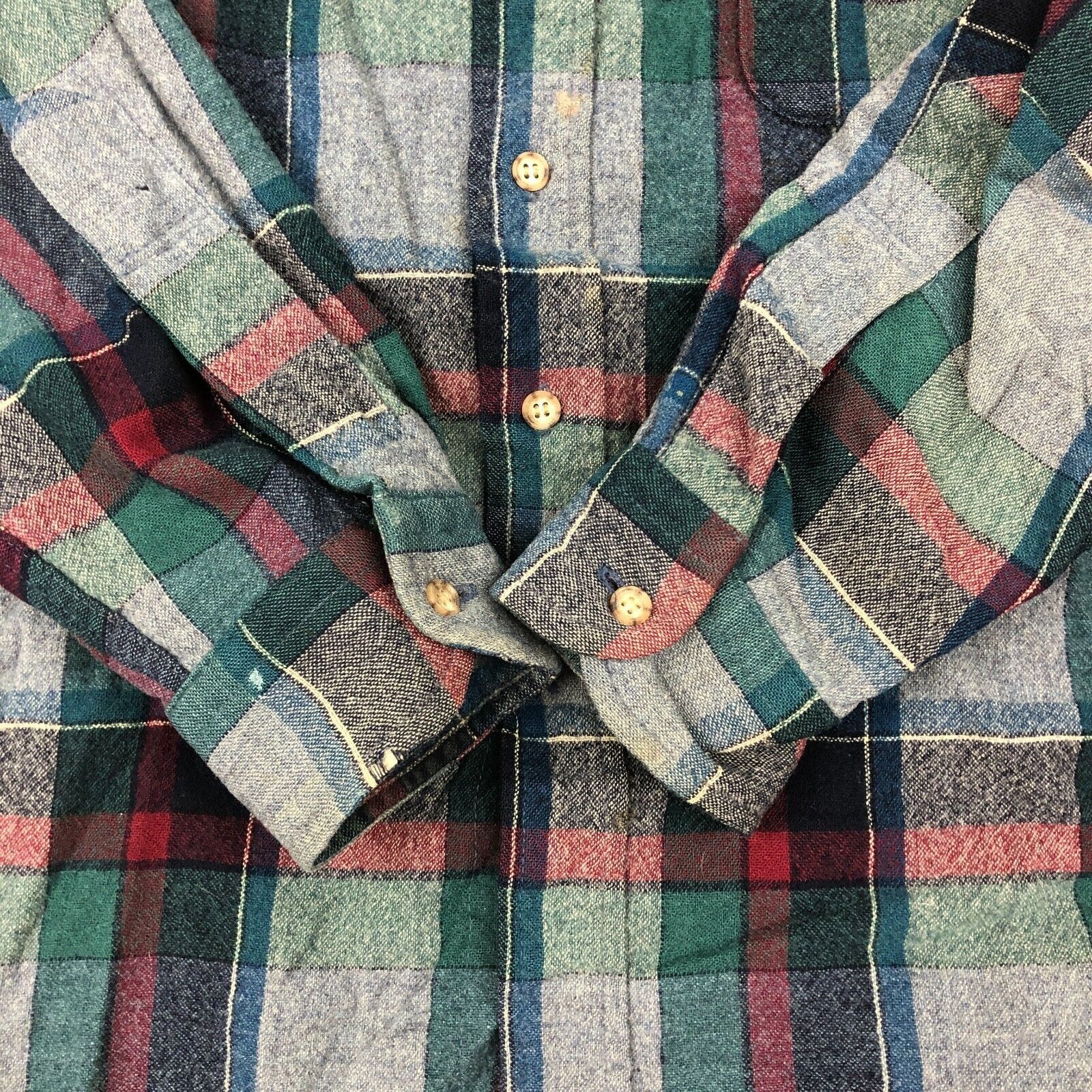 Pendleton Pendleton 100% Wool Flannel Button Up Shirt Youth Large L Size US L / EU 52-54 / 3 - 3 Thumbnail