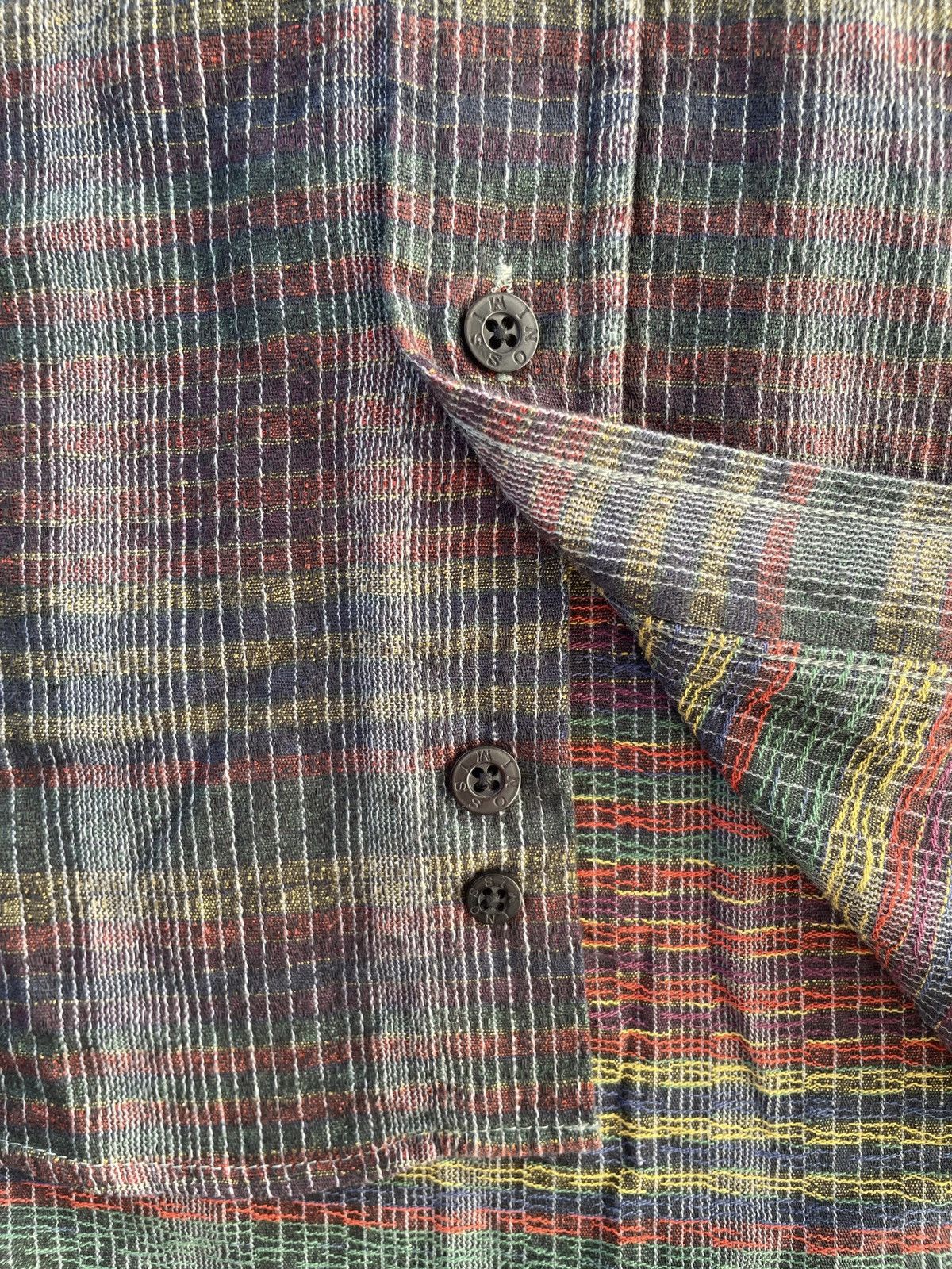 Missoni Vintage Italian Designer Missoni Long Sleeve Button Up Shirt Size US L / EU 52-54 / 3 - 6 Thumbnail