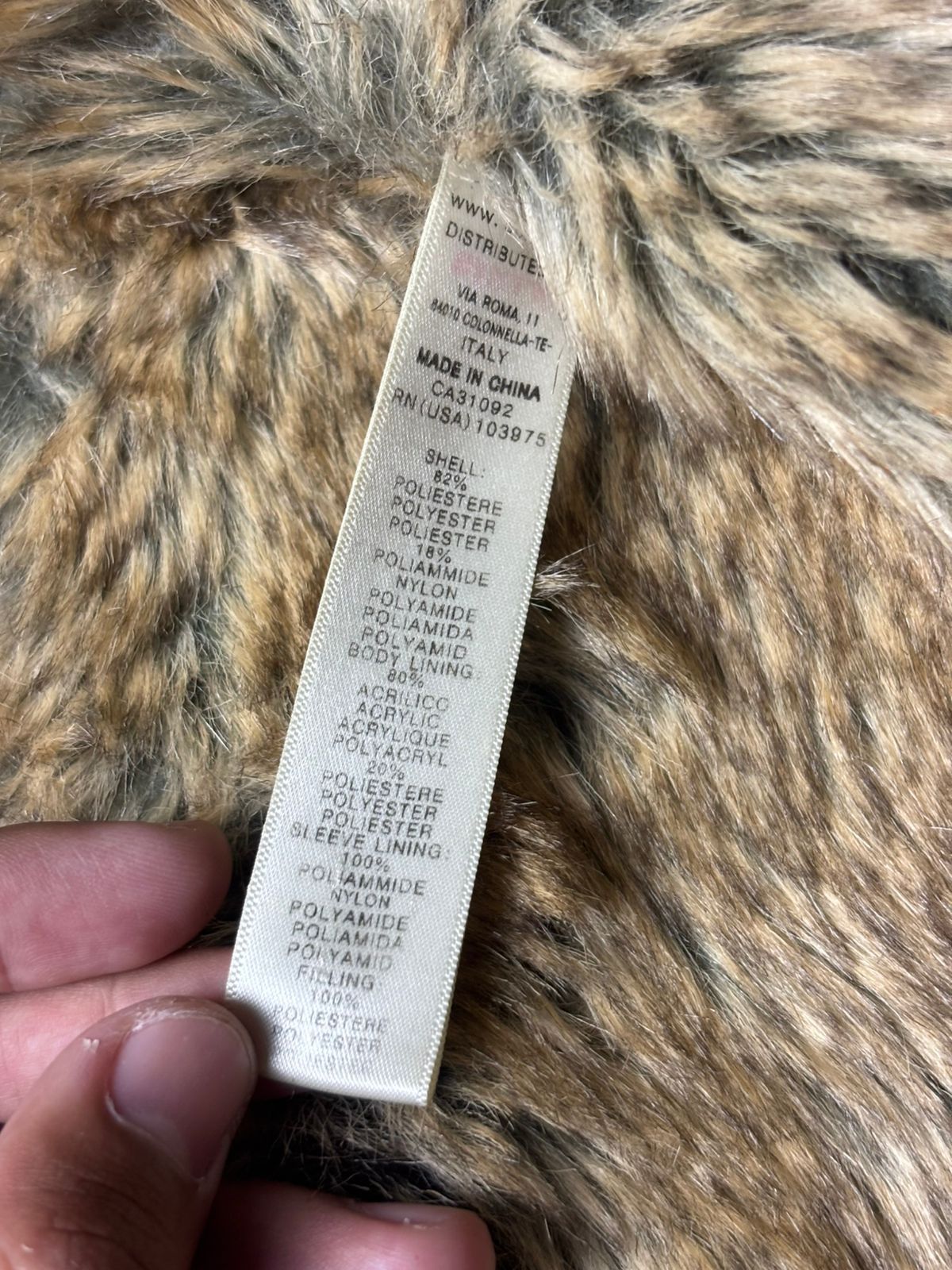Miss Sixty 2000s Miss Sixty Fur Jacket Size M / US 6-8 / IT 42-44 - 7 Thumbnail