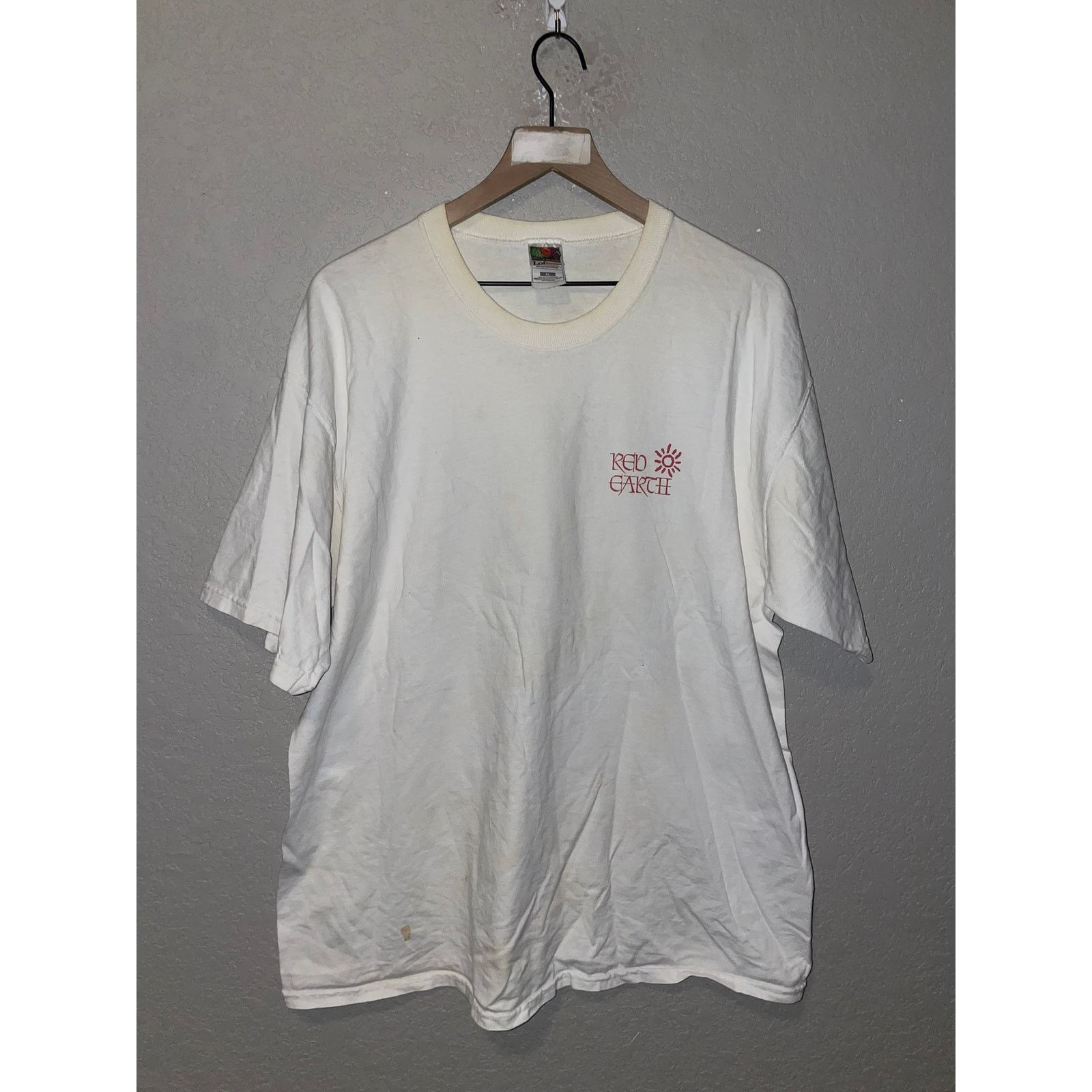 Fruit Of The Loom Vintage Native American Shirt Art Red Earth II Tee 90s XL Size US XL / EU 56 / 4 - 2 Thumbnail