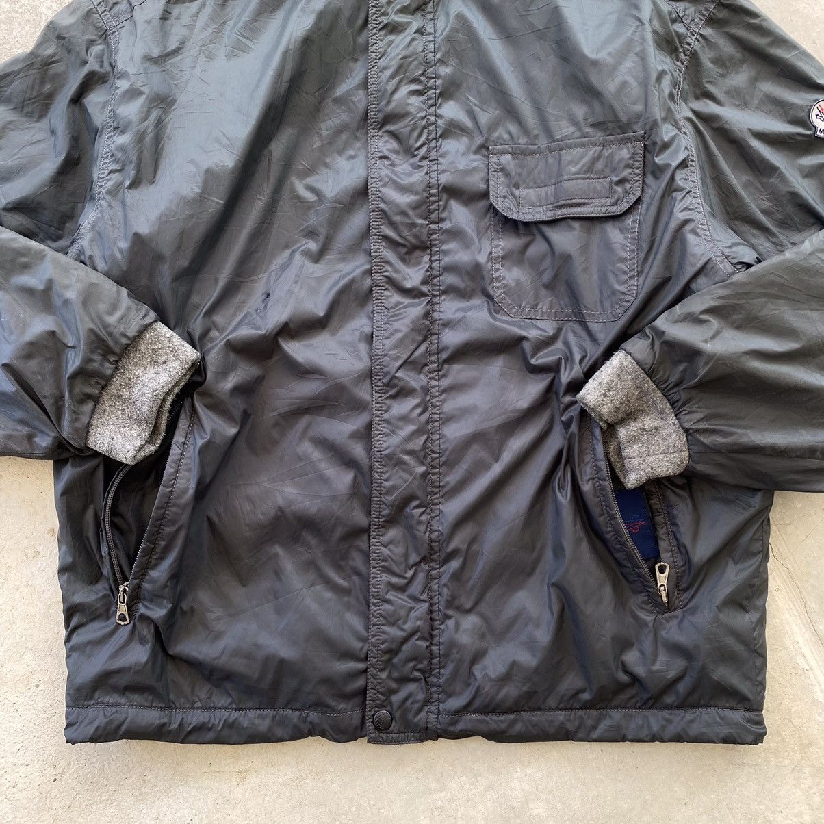 Moncler MONCLER Vintage Reversible Hidden Hoodie Jacket Size US S / EU 44-46 / 1 - 6 Thumbnail