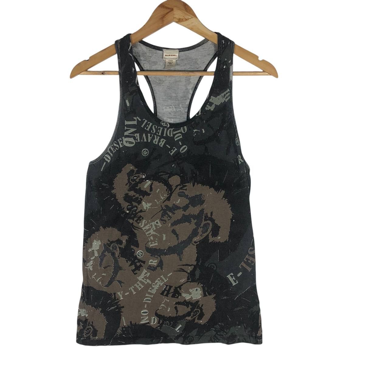 Diesel Vintage Diesel Mohawk tank top Full Print Size US XS / EU 42 / 0 - 1 Thumbnail