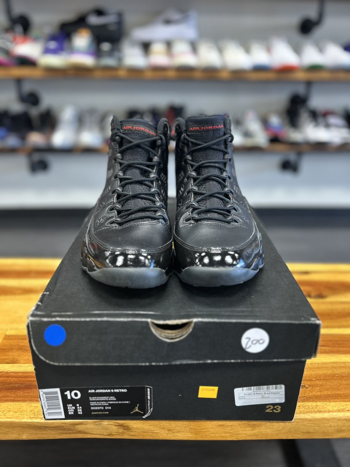 Top Ten RB Black Gold Patent