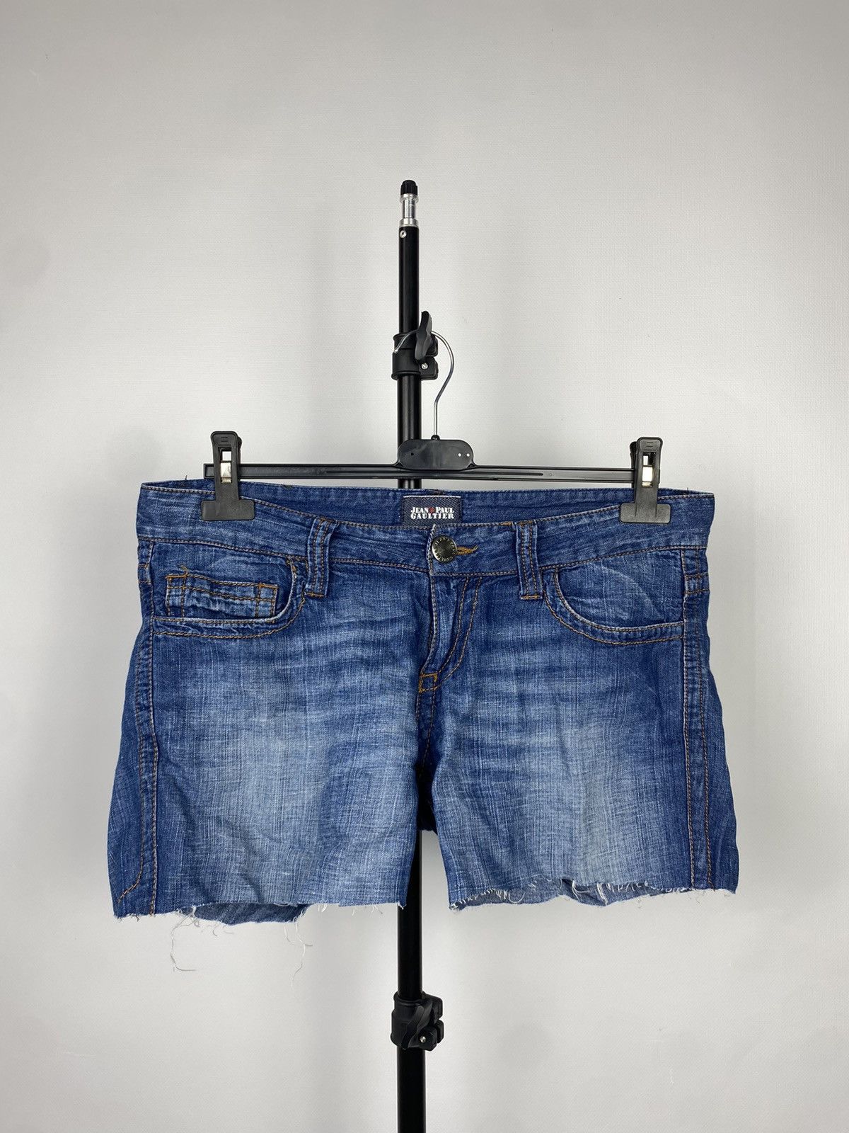 Designer × Jean Paul Gaultier × Vintage Vintage Jean Paul JPG shorts streetwear y2k Size 31" - 1 Thumbnail