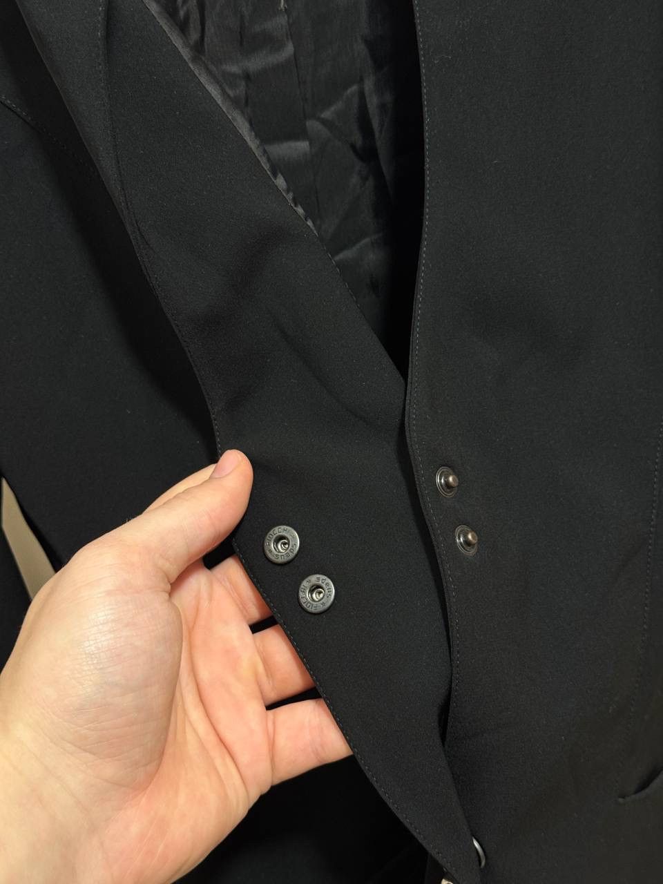 Thierry Mugler Vintage Thierry Mugler Black Blazer Jacket Size 40 Size S / US 4 / IT 40 - 7 Thumbnail