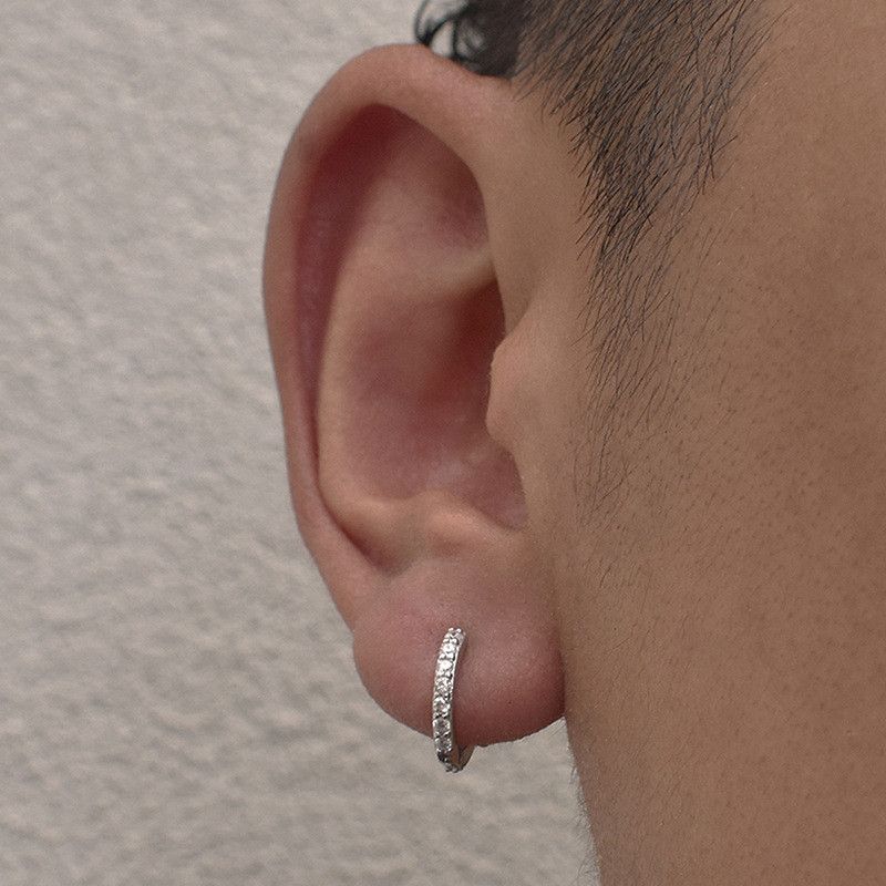 Jewelry Matchless Earrings One Pairs Chrome Jewelry Size ONE SIZE - 1 Thumbnail