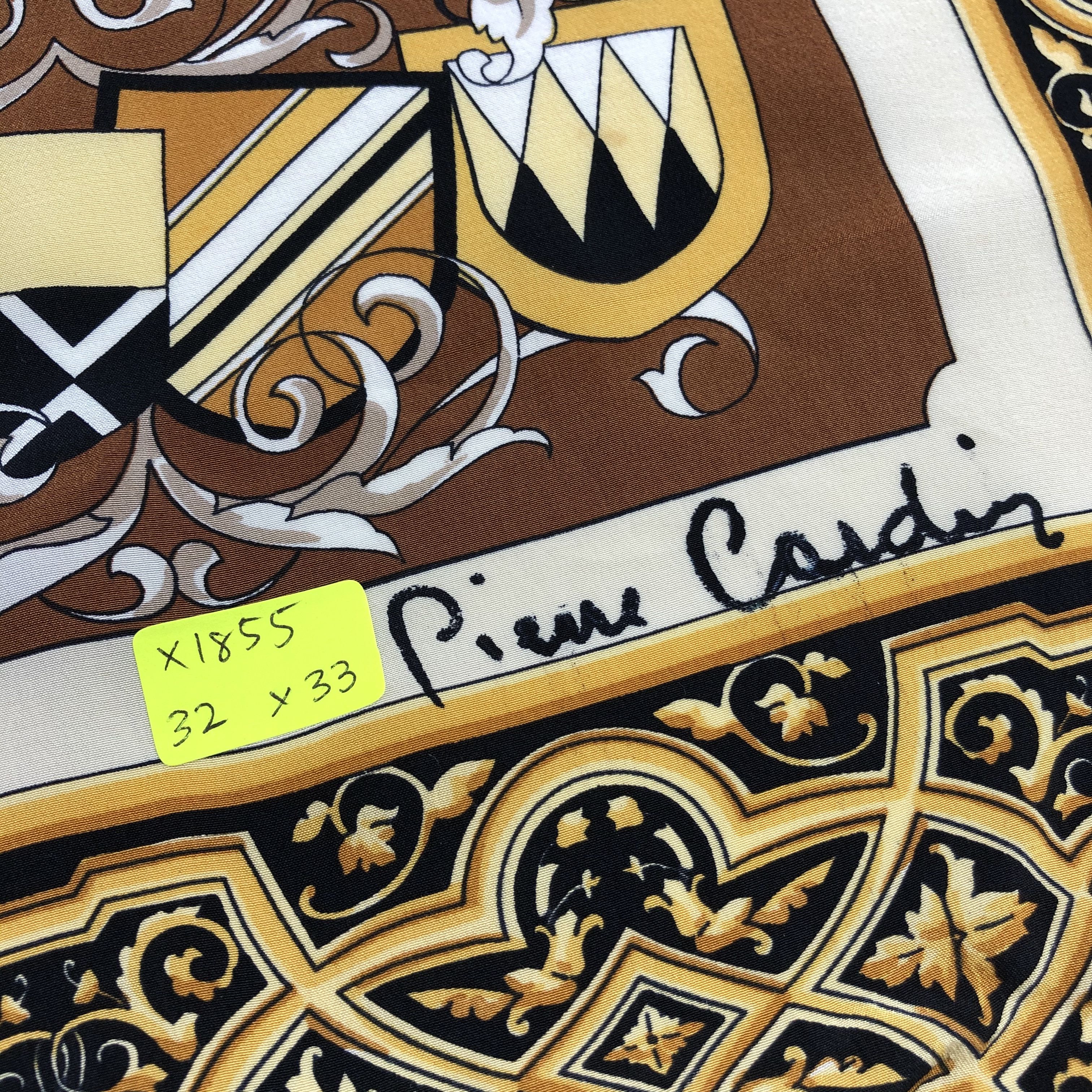 Pierre Cardin Vintage Pierre Cardin Silk Scarf Size ONE SIZE - 7 Thumbnail