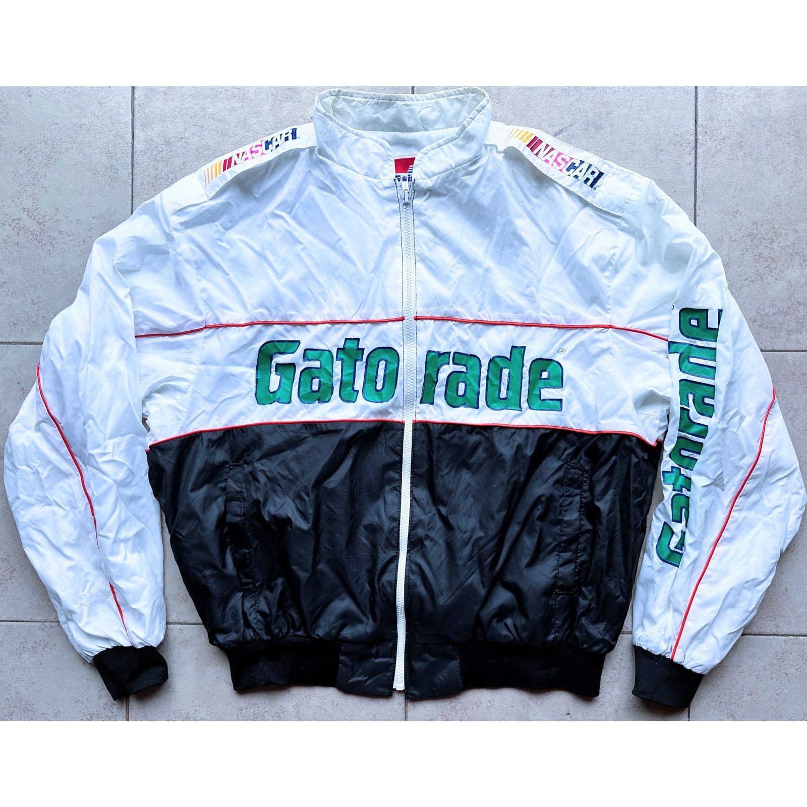 Gatorade × NASCAR GATORADE 80s Racing SWINGSTER windbreaker Waltrip NASCAR vtg Size US XL / EU 56 / 4 - 4 Thumbnail