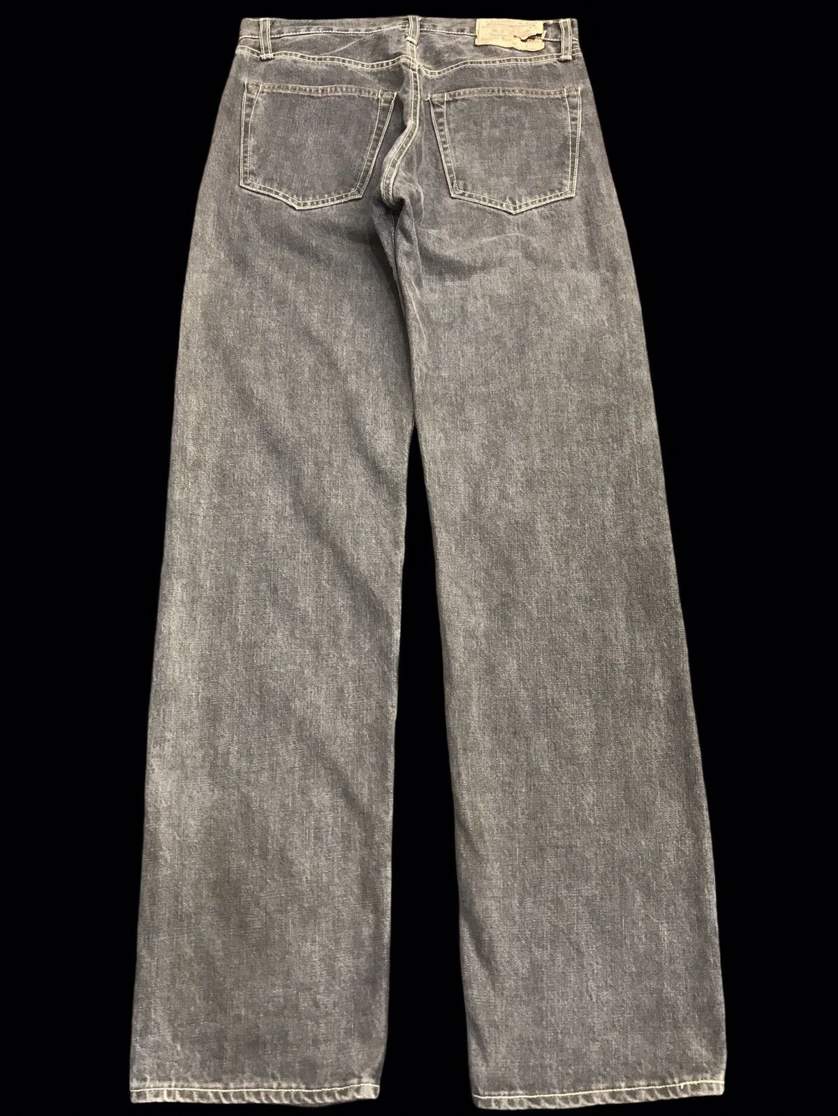 Japanese Brand 💥DENIM💥LANTIKI JAPAN SELVEDGE BIKER JEANS F41 Size US 31 - 2 Thumbnail