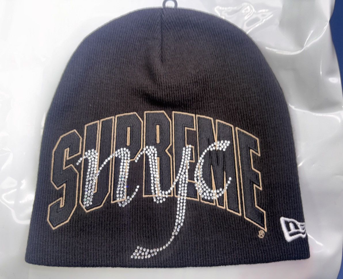 Supreme Supreme New era Black letter Beanie | Grailed