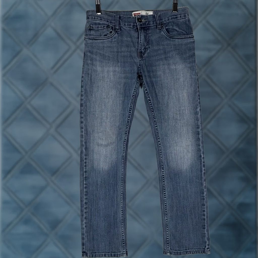 Levi's Levi's 511 Slim Straight Leg Jeans Women's Size 14 Reg Blue Denim 27 x 27 Jeans 14 Women Size 36" / US 14 / IT 50 - 1 Thumbnail