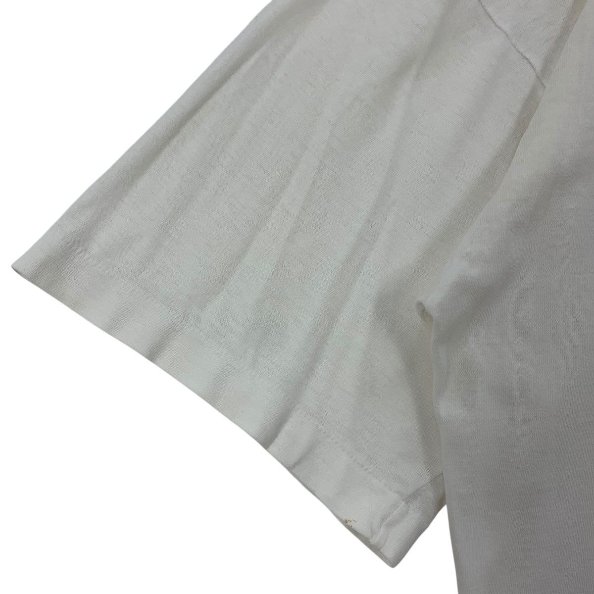 Valentino × Vintage Vintage RUDOLPH VALENTINO embroidery white tee Size US L / EU 52-54 / 3 - 5 Thumbnail