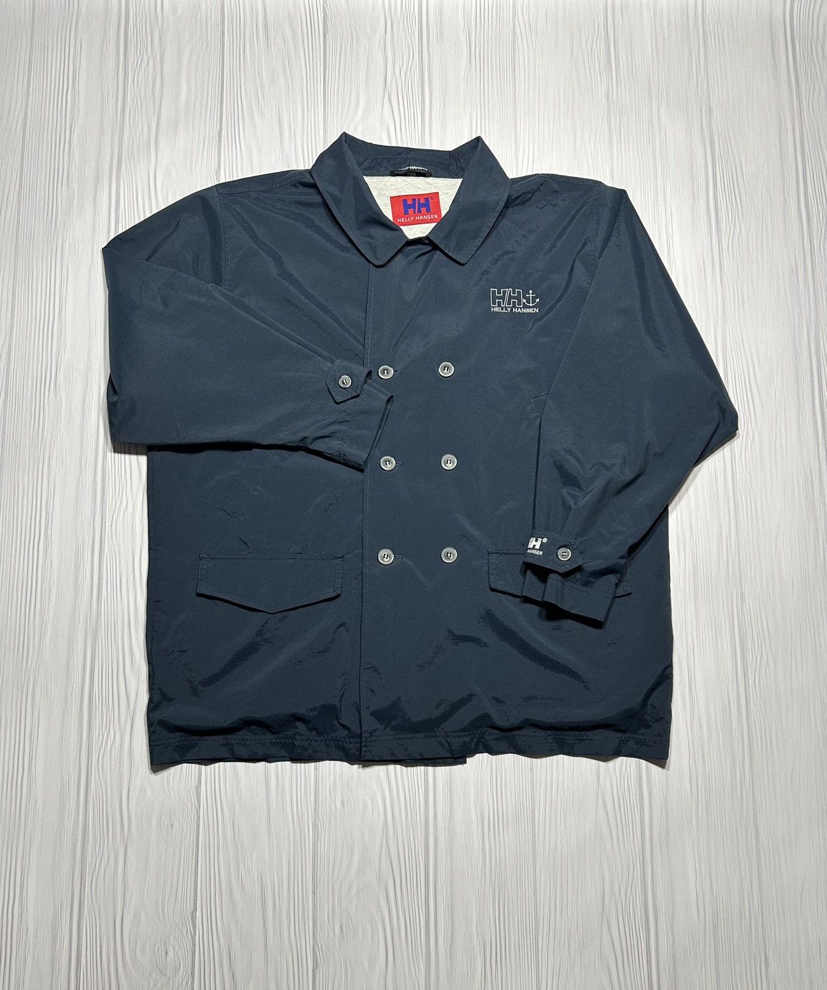 Helly Hansen × Vintage Vintage Helly Hansen Light Jacket Tranch Size US XL / EU 56 / 4 - 1 Thumbnail