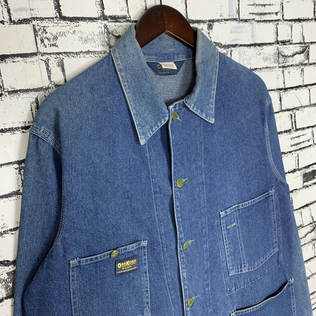 Oshkosh Vintage 60s 70s Oshkosh B' Gosh Workers Denim Jacket Size US M / EU 48-50 / 2 - 4 Thumbnail