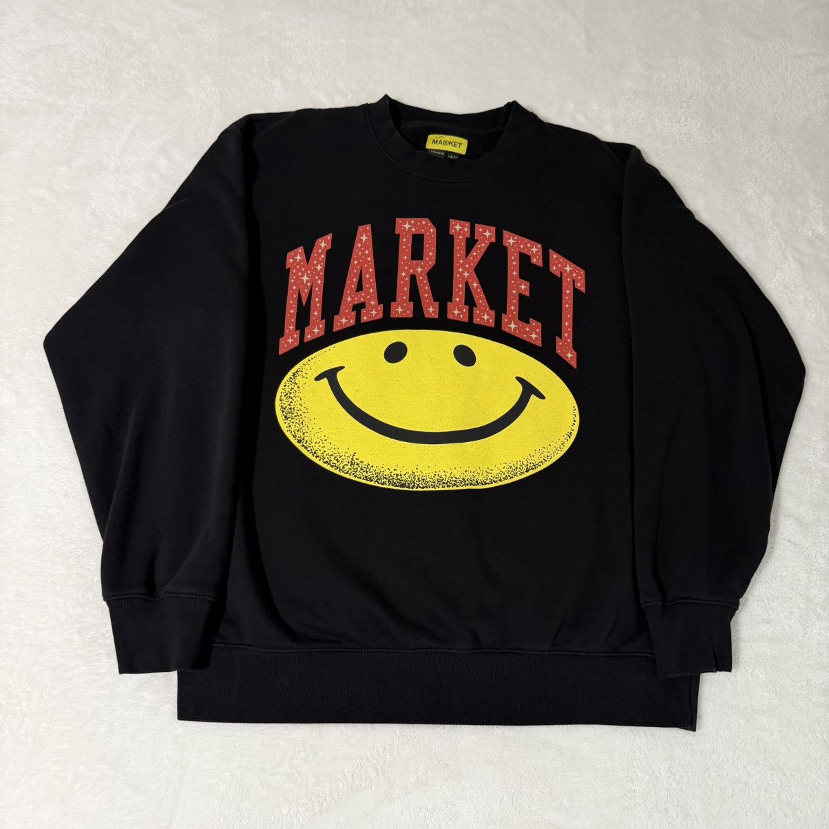 Market × The Hundreds The Hundreds x Chinatown Market Black Smiley