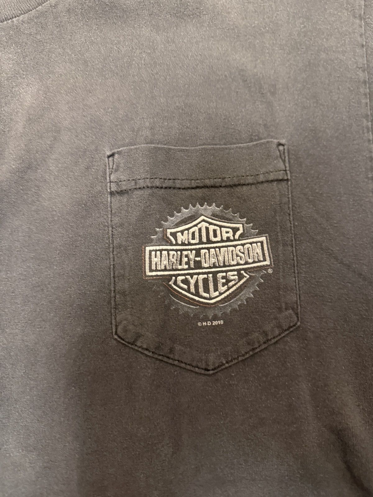 Vintage Vintage Harley Davidson T Shirt Size US L / EU 52-54 / 3 - 2 Thumbnail
