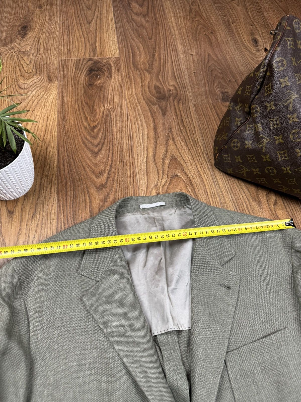 Brunello Cucinelli Linen blazer Brunello Cucinelli Italy original luxury item Size 50L - 7 Thumbnail