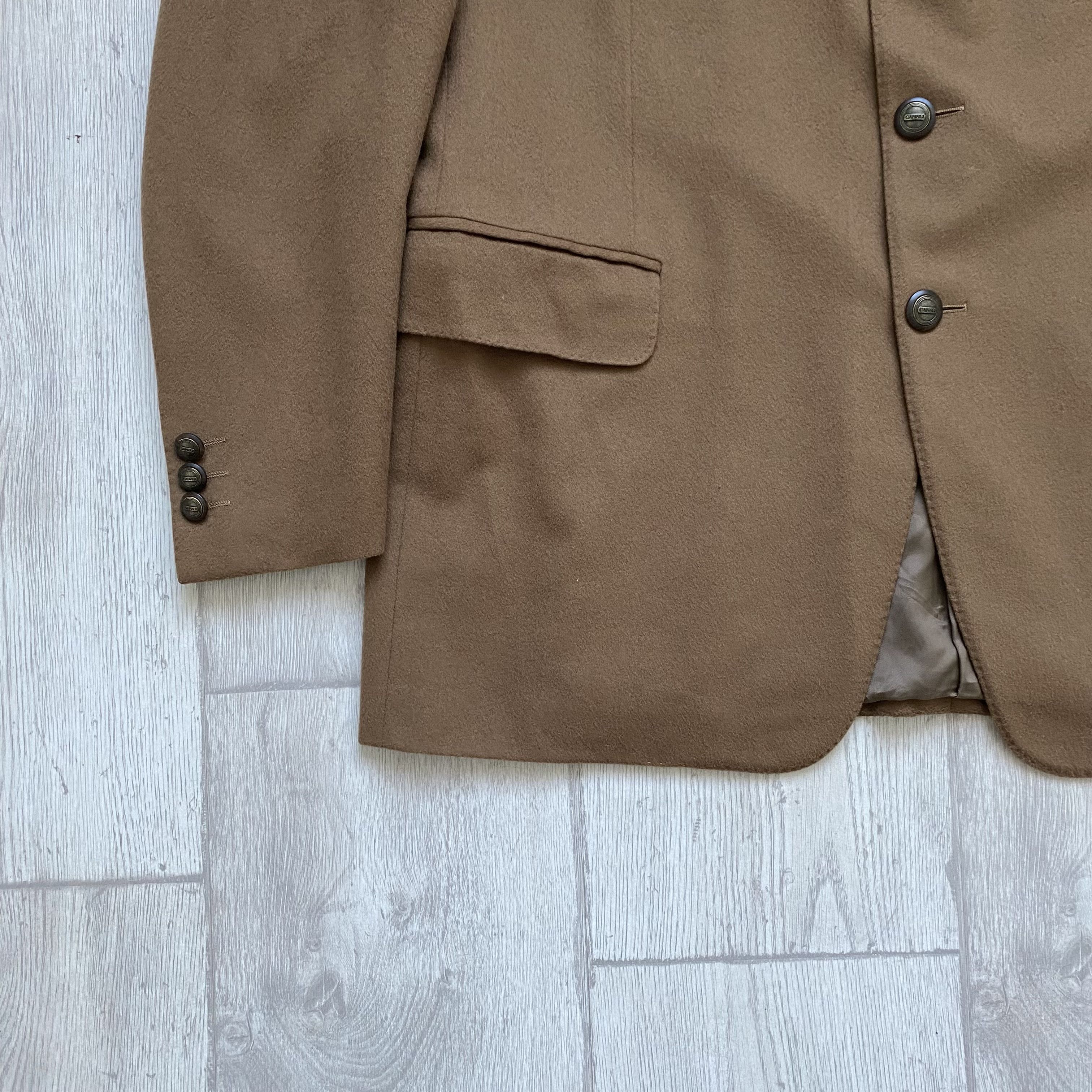 Loro Piana 90's Vintage Canali Loro Piana Wool Cashmere Blazer Size 52R - 3 Thumbnail